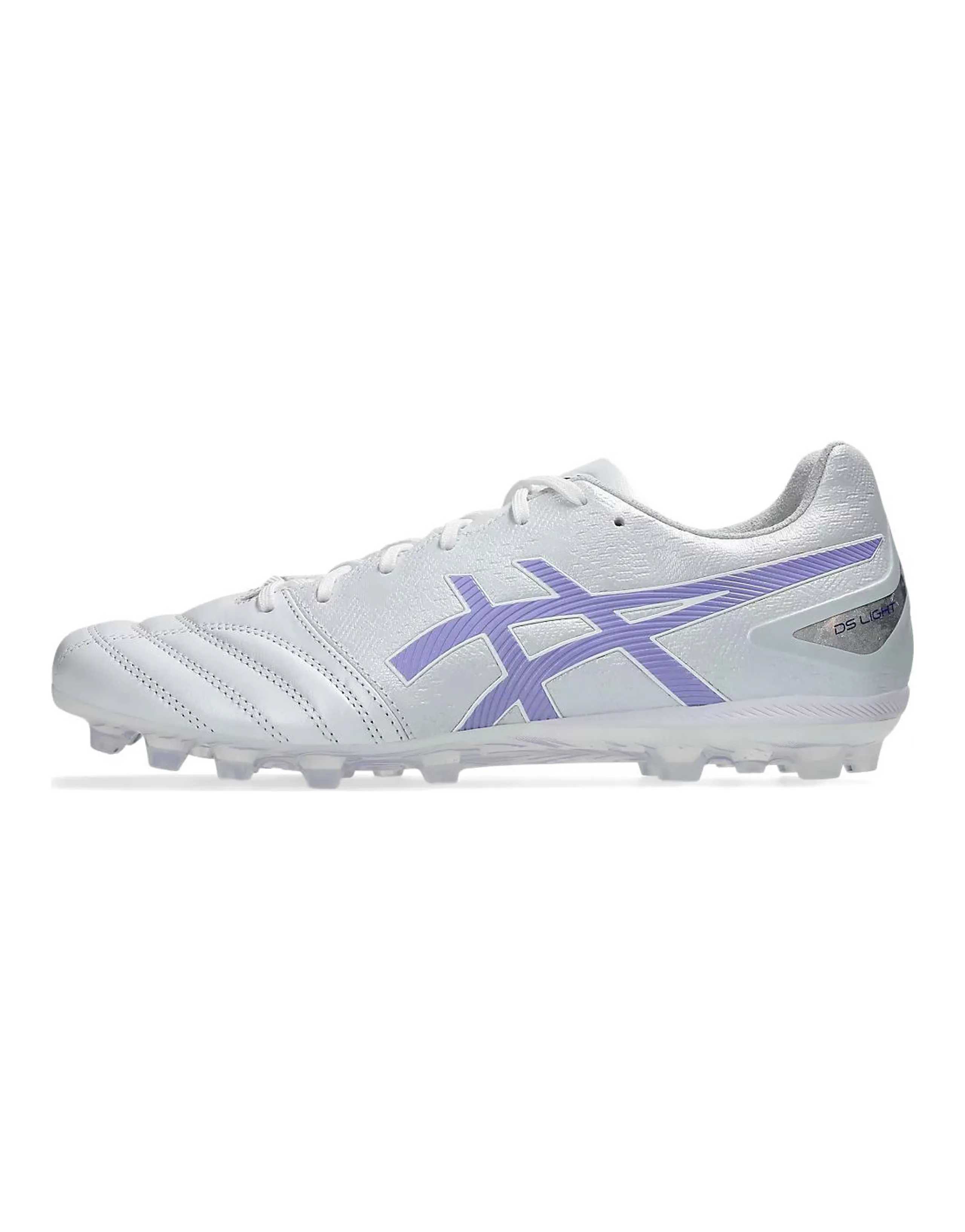 Asics DS LIGHT PRO AG Rubber Short Studs Anti-Slip Wear-Resistant Soccer Shoes Unisex Gray Purple