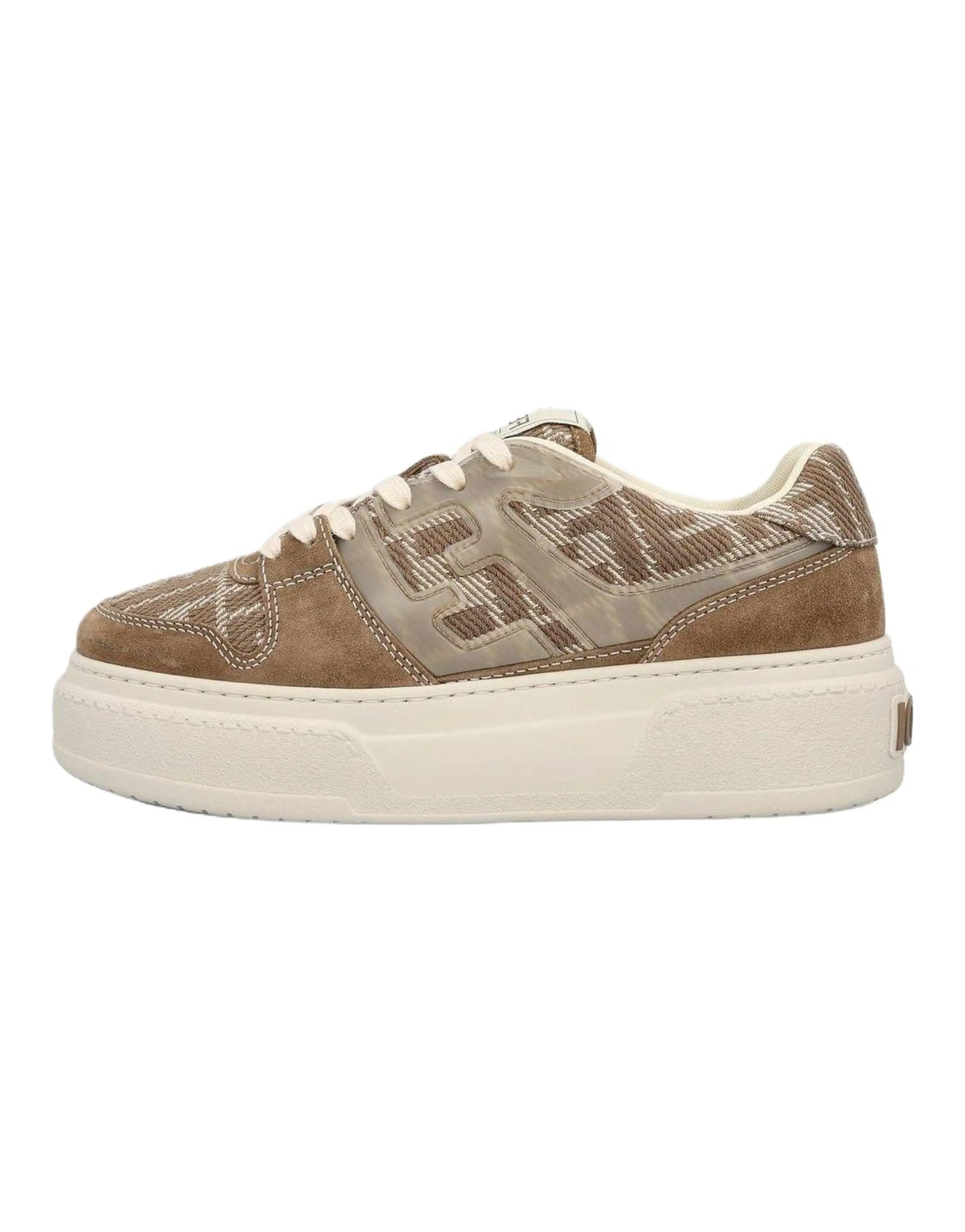 FENDI Match Panelled Low Top Sneakers Women's