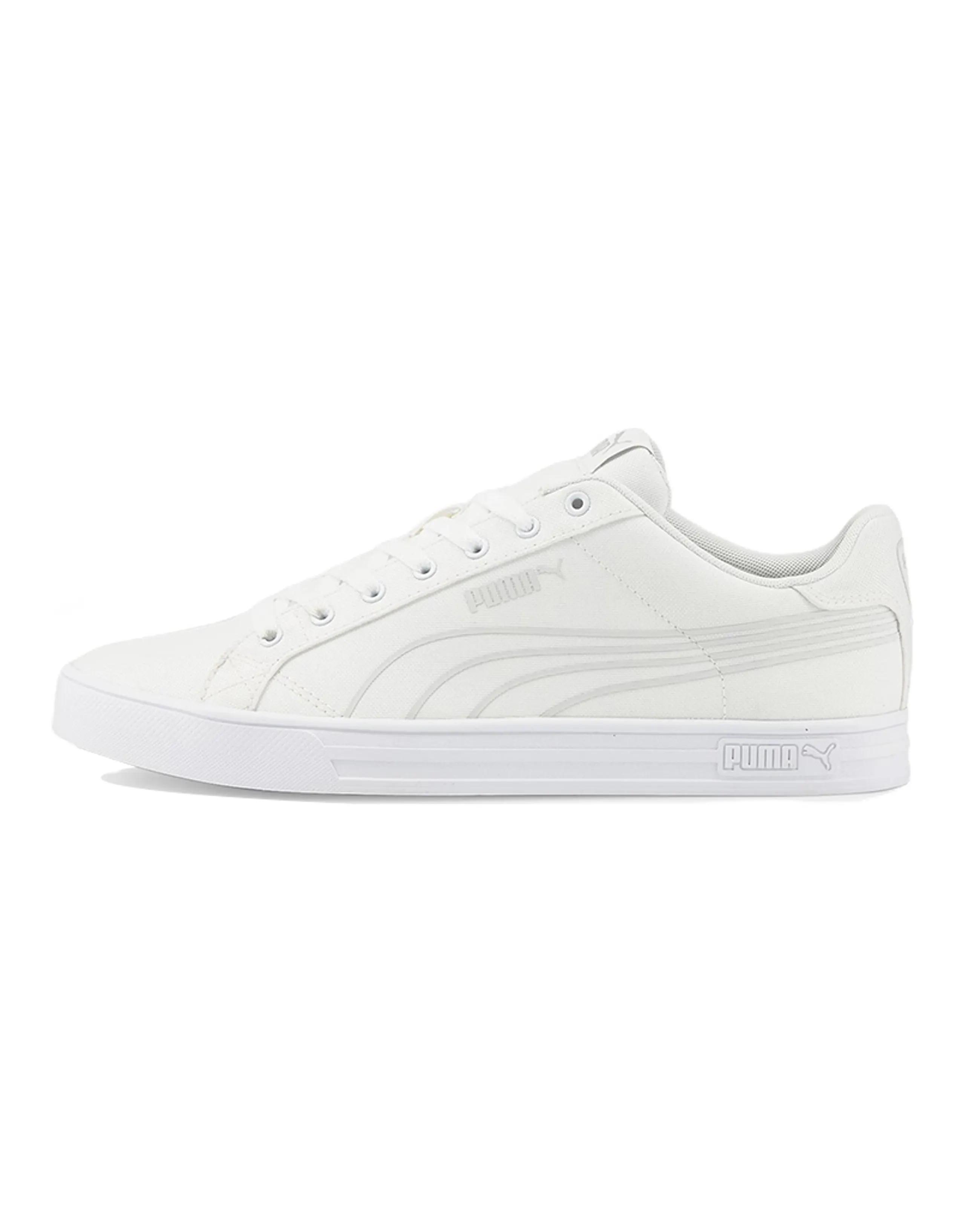 PUMA Smash Vulc V3 Lo Cv 'White Grey Violet'