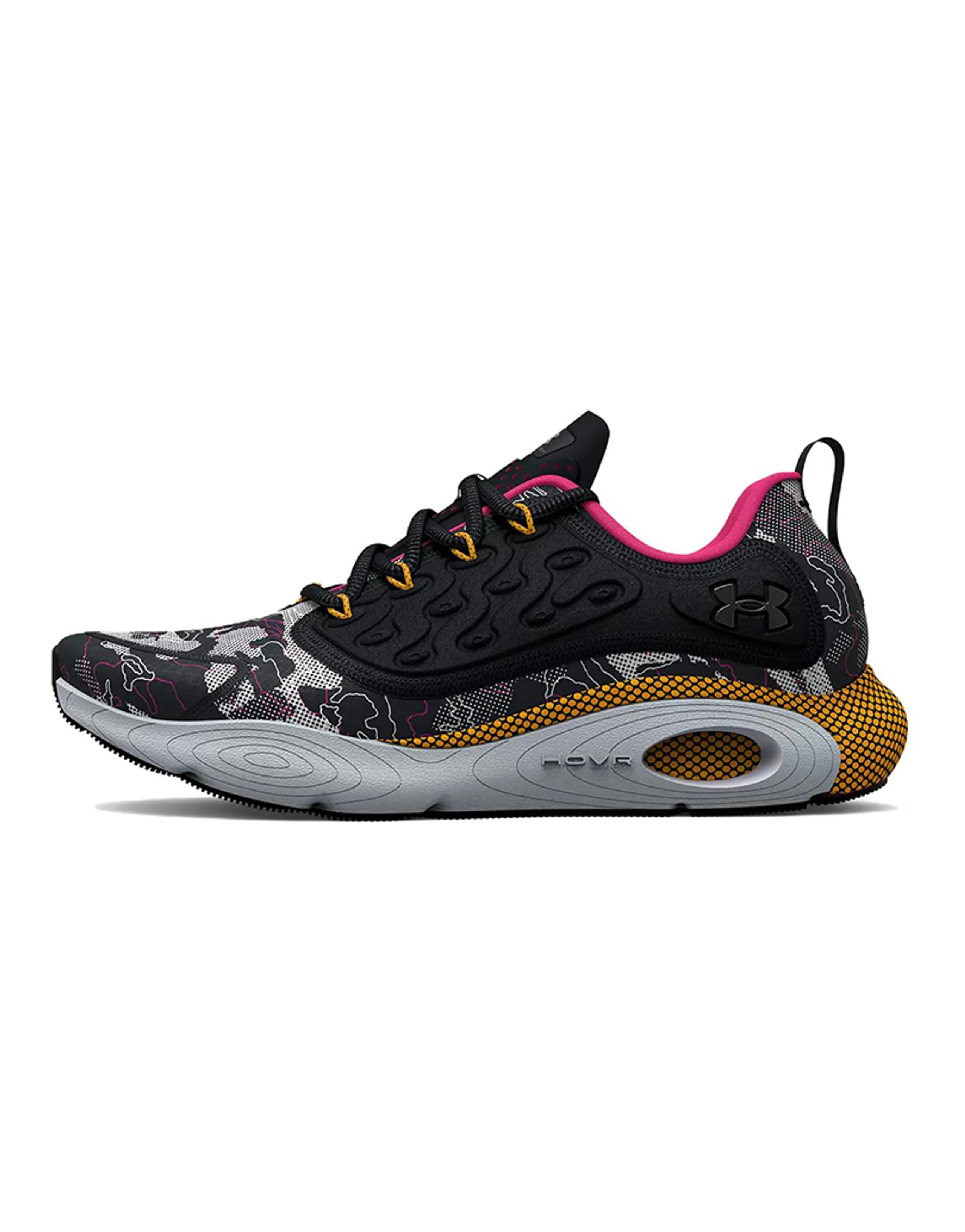 Under Armour Hovr Revenant Camo Sport Shoes 'Black Grey'