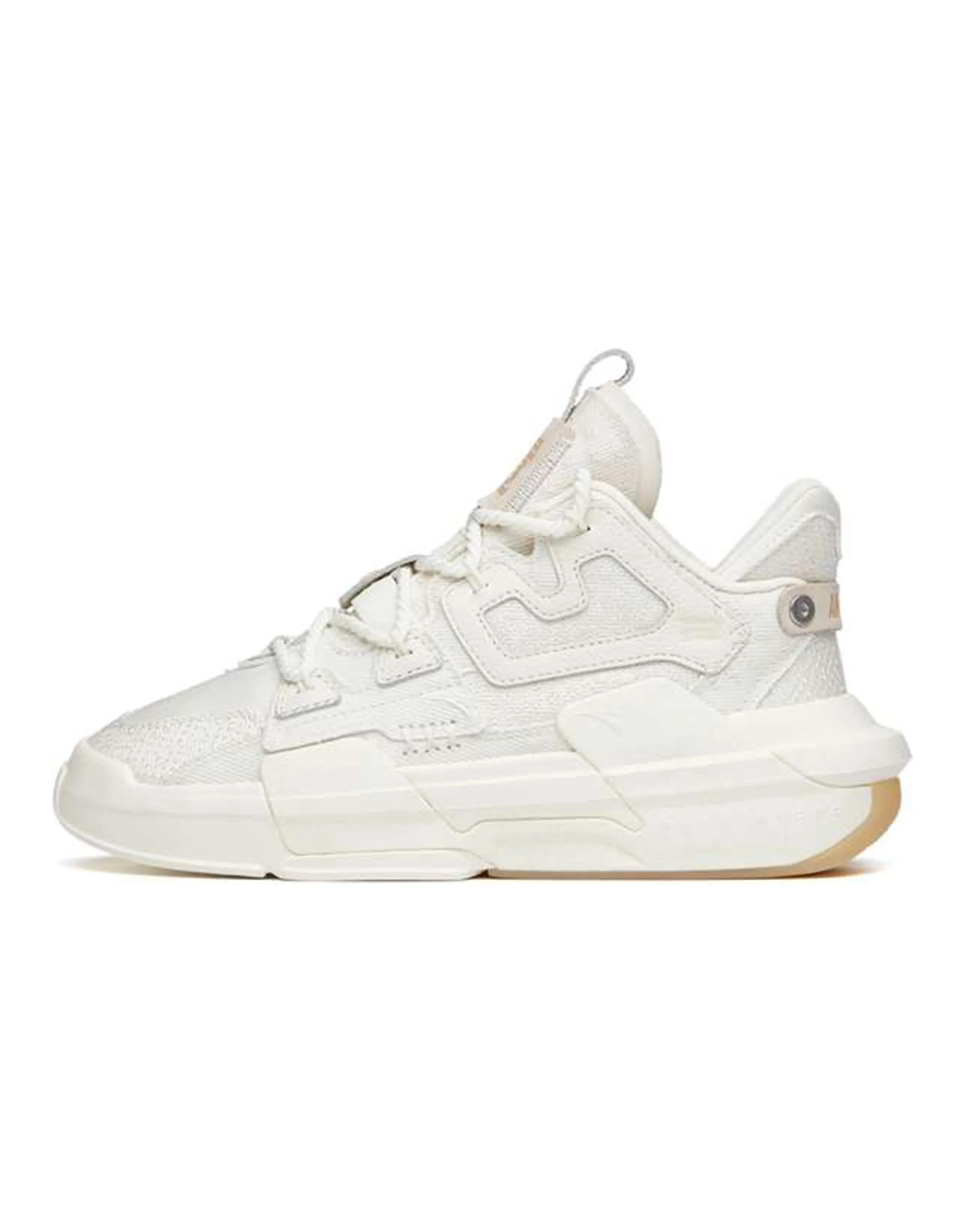 ANTA Bastard Casual Shoes Women's Mid-Top White