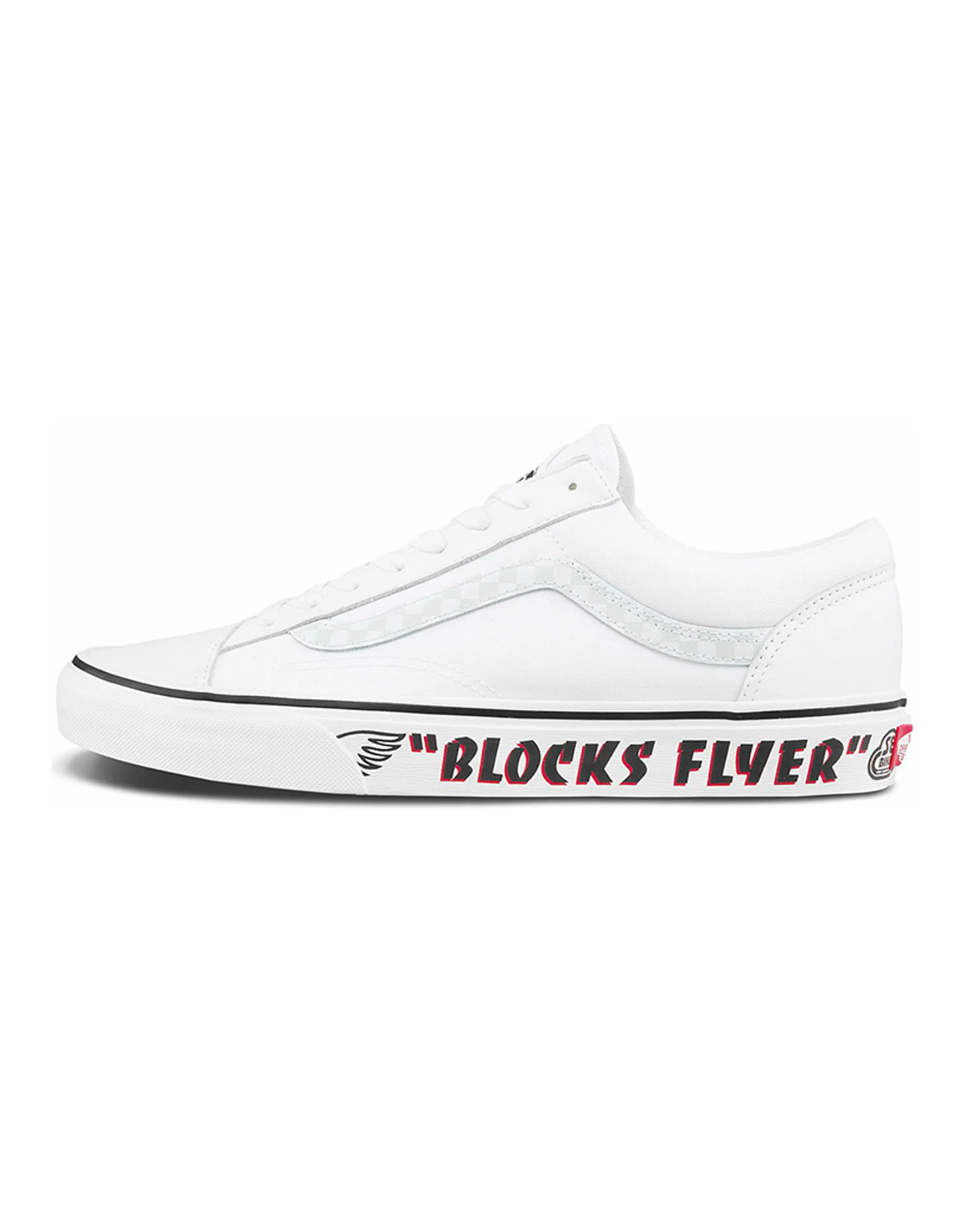 Vans Style 36 Se Bikes Blocks Flyer White Reflective