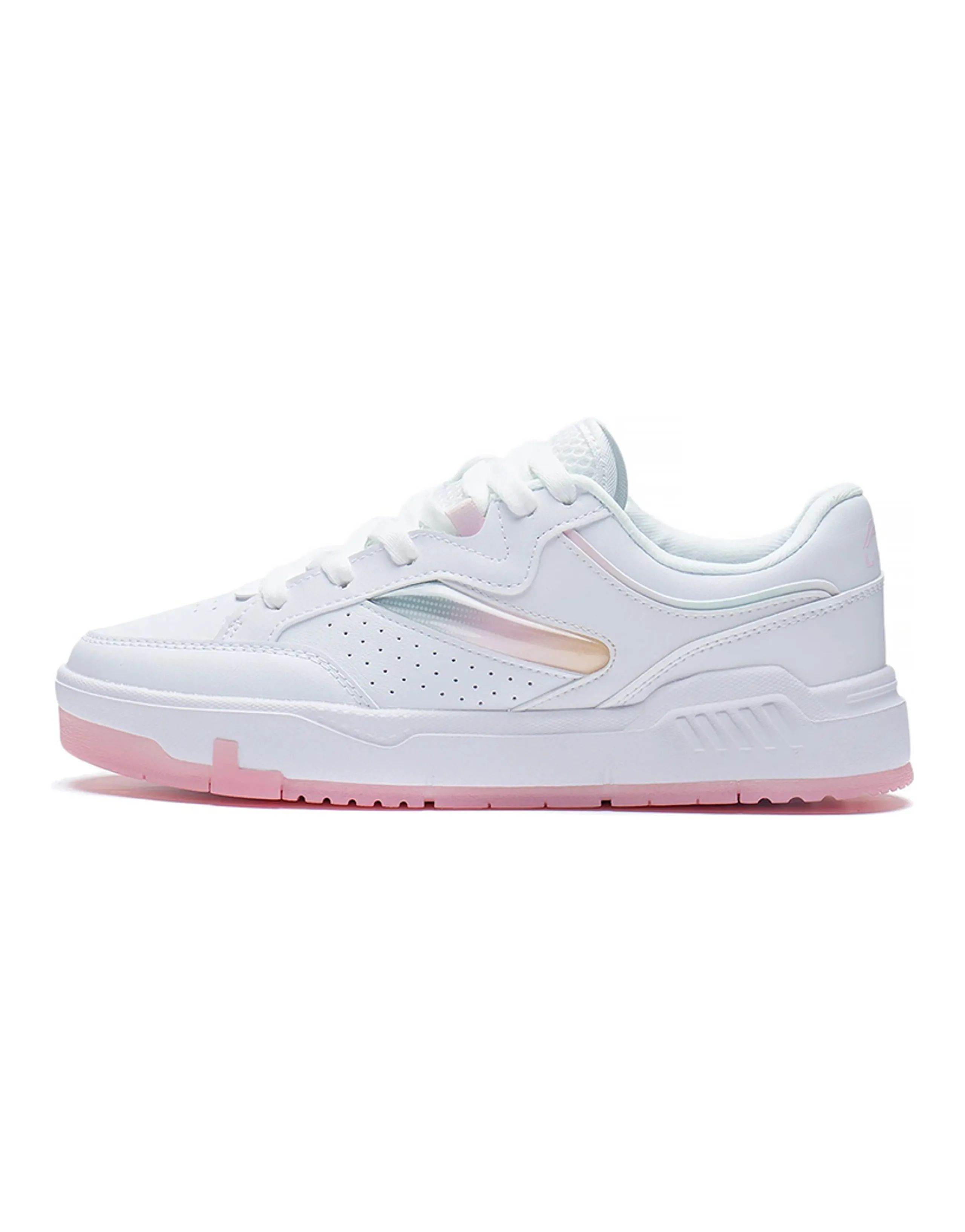 LINING Skateboard Shoes Women's Low-Top White