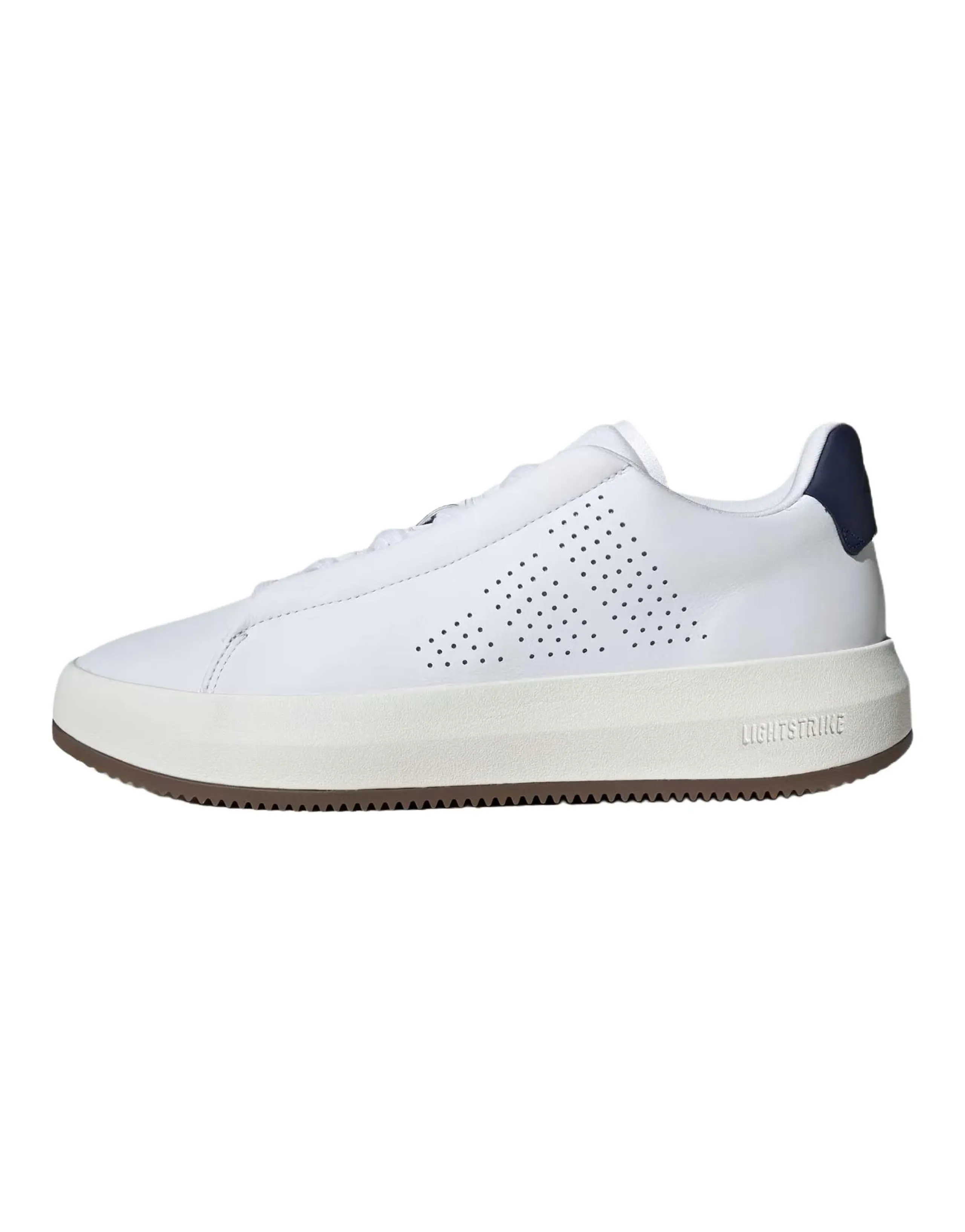 adidas ACESMASH Fashion Comfort Cushioned Low-Top Skate Shoes Men's White