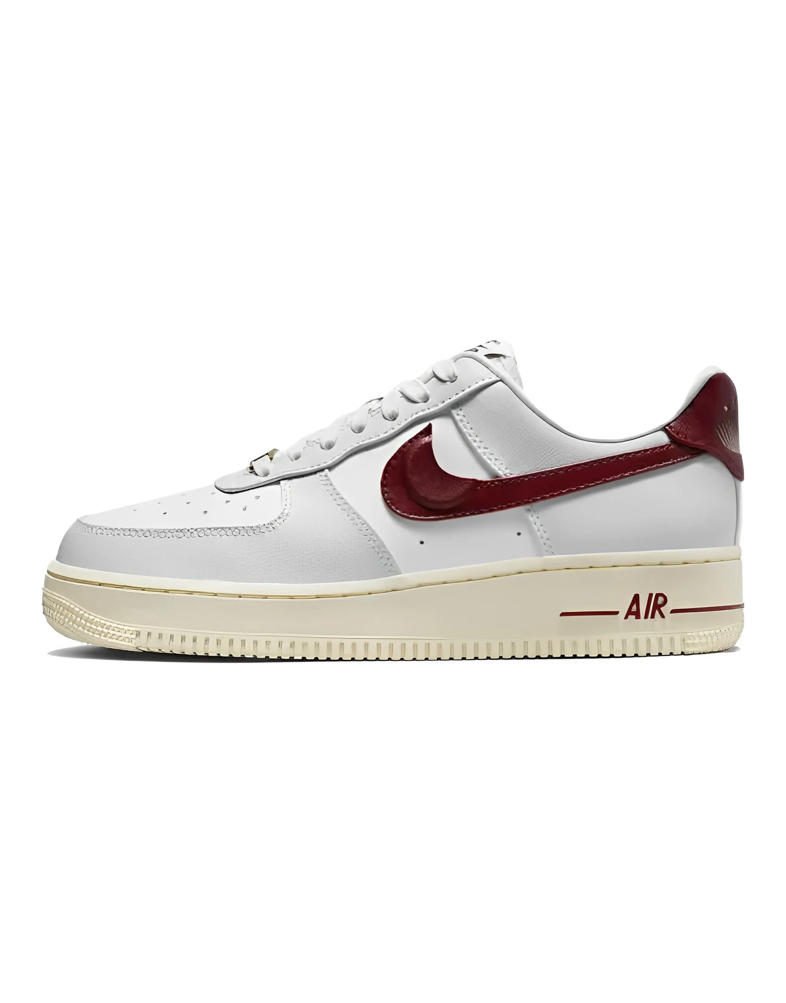 Nike Air Force 1 Low '07 Se Just Do It Photon Dust Team Red Women's