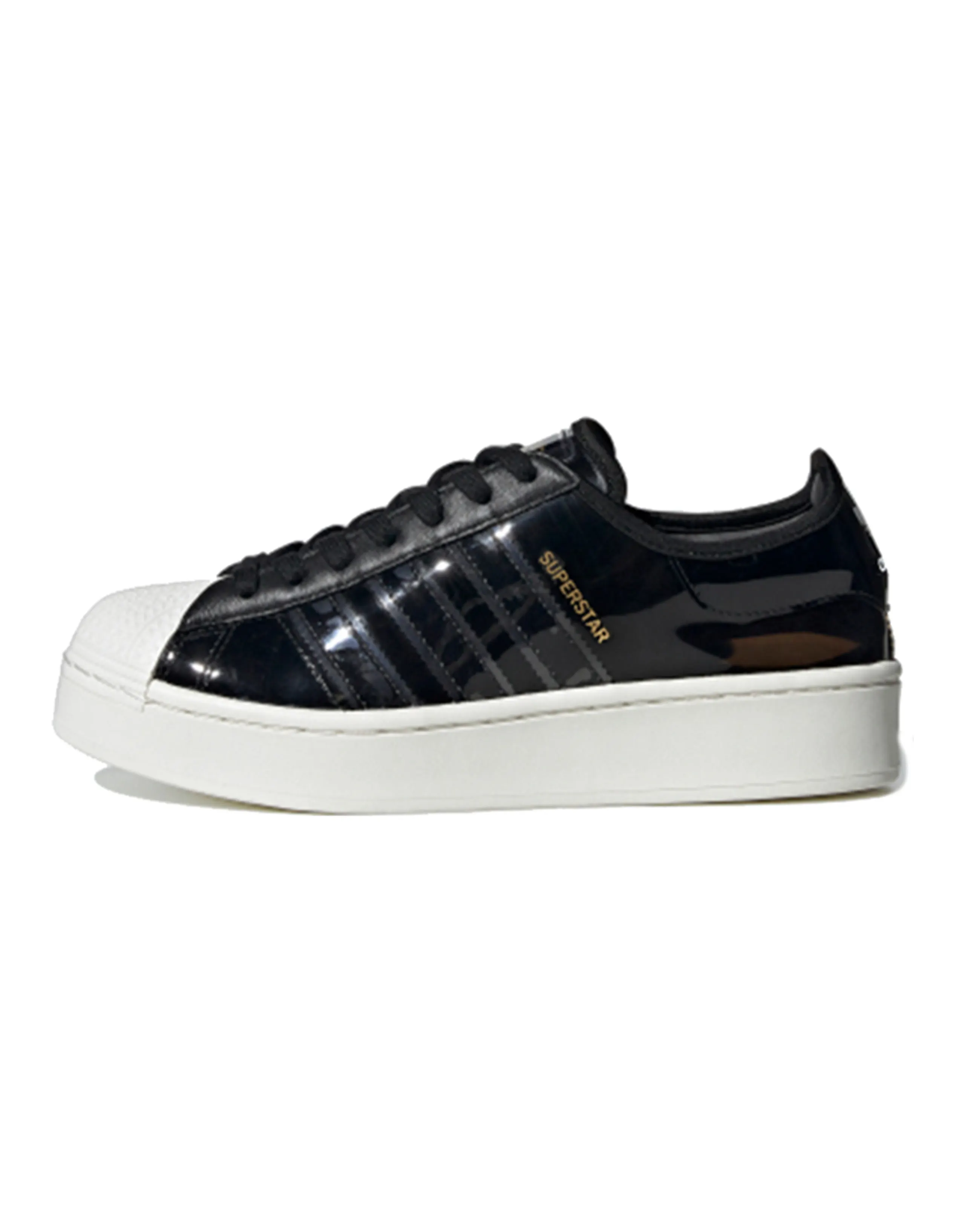 Adidas Originals Superstar Bold 'Black Off White' Women's