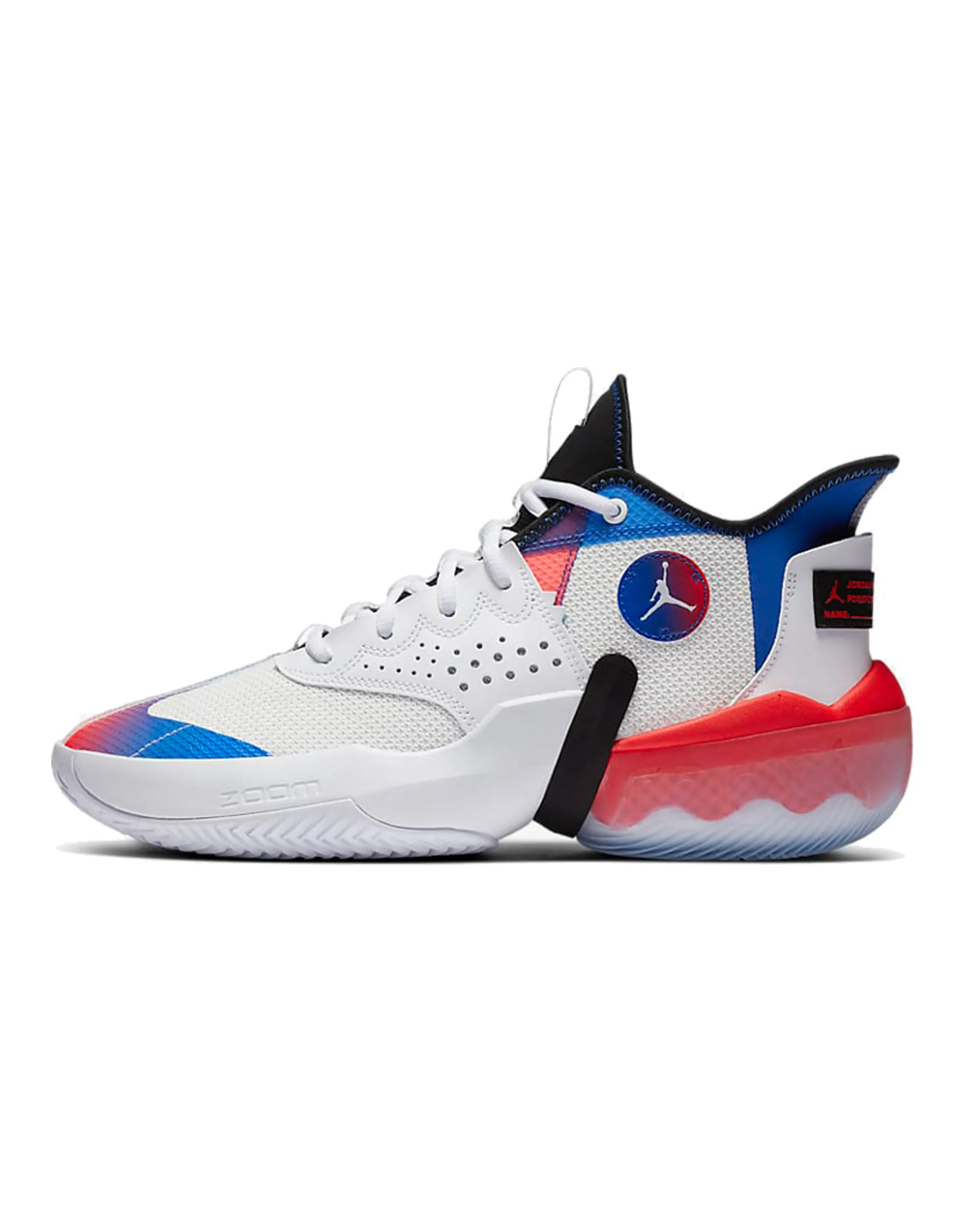JORDAN React Elevation 'White Infrared Royal'