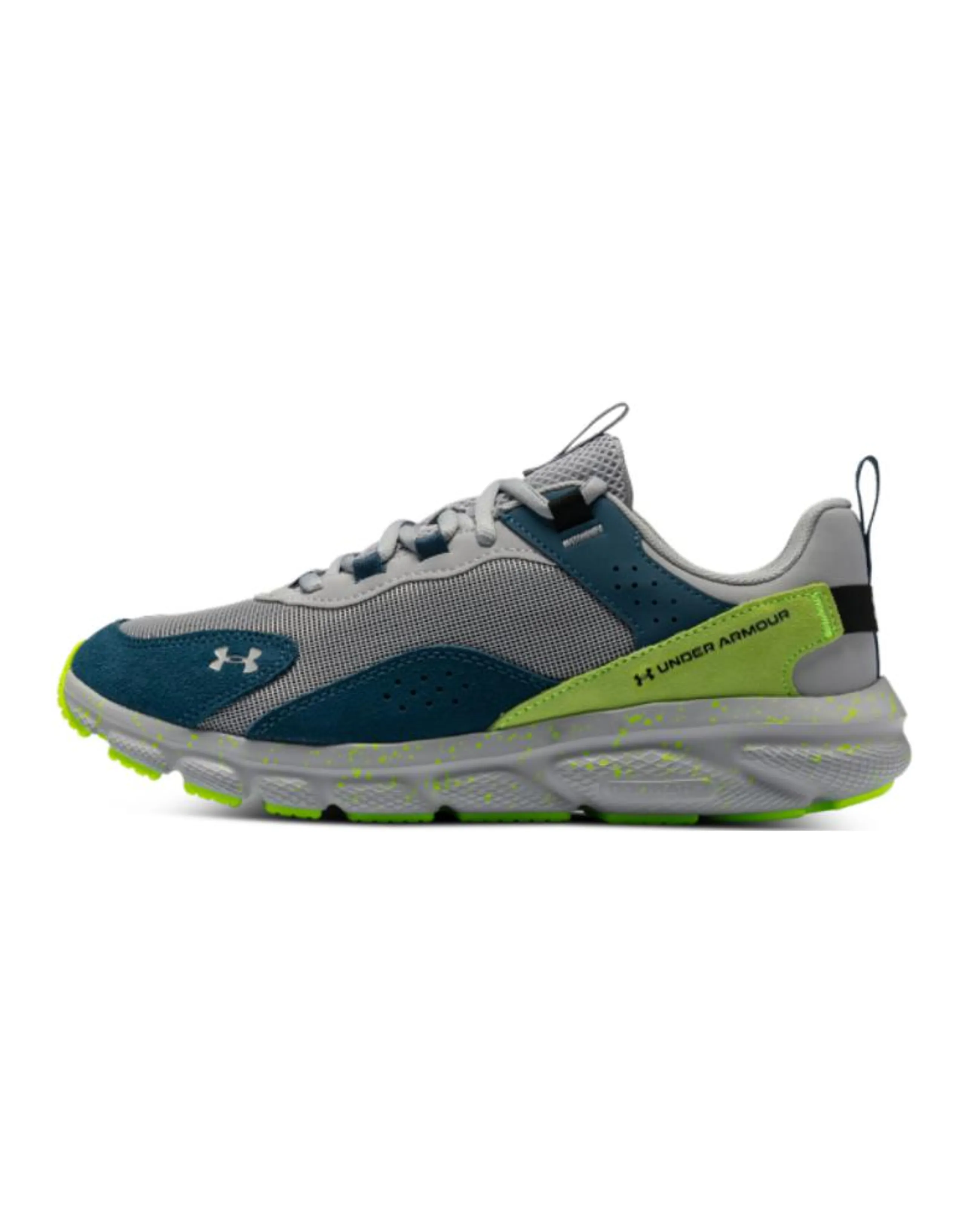 Under Armour Charged Verssert Speckle 'Mod Grey Lime Surge'