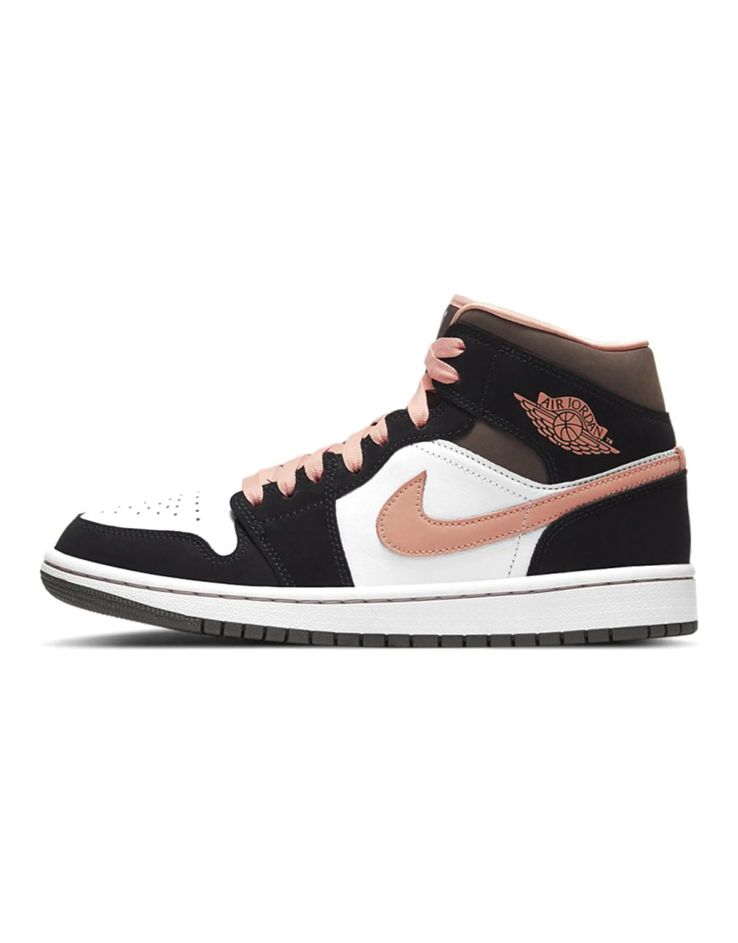 JORDAN 1 Mid Peach Mocha Women's