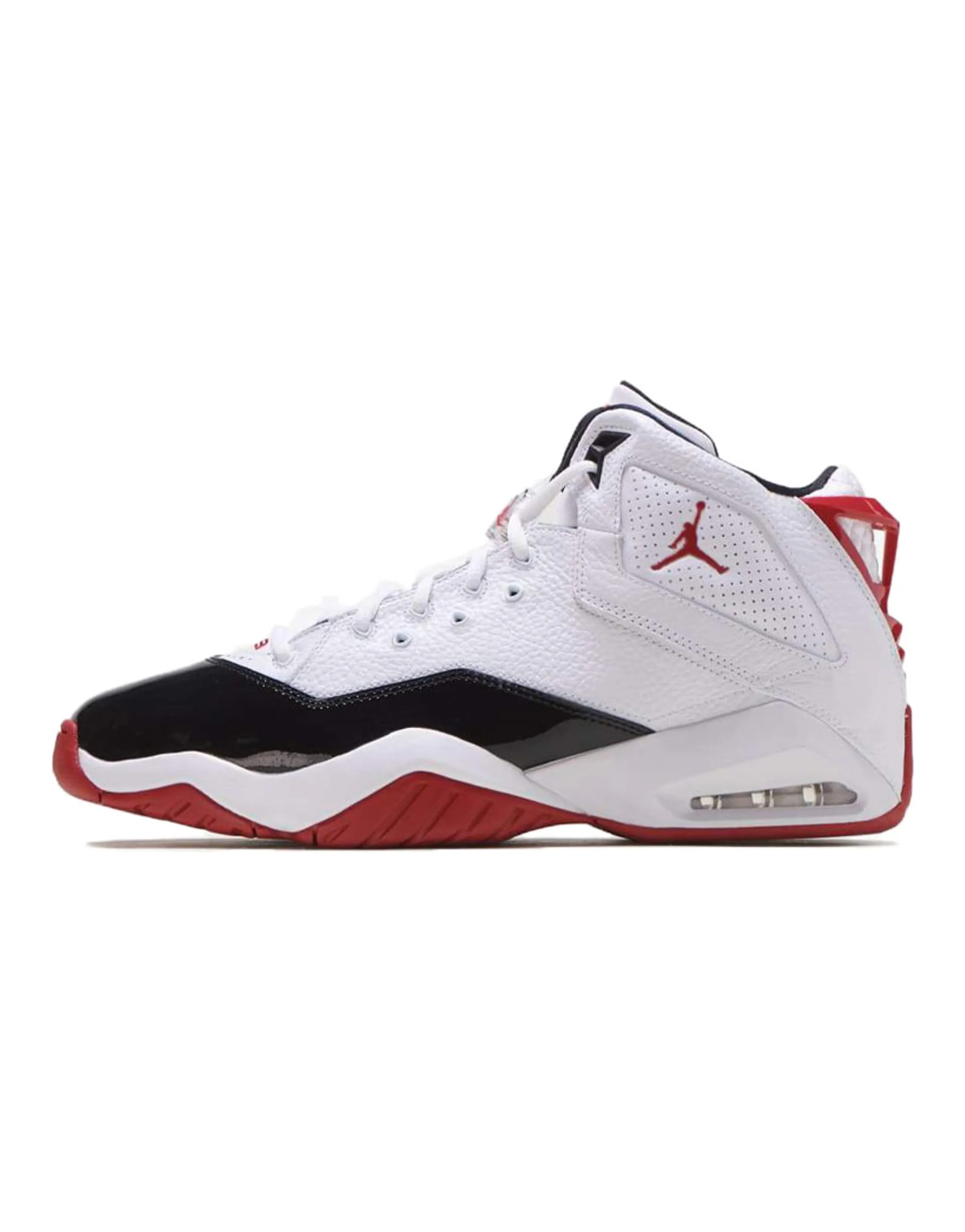 Jordan B'Loyal White Varsity Red Black