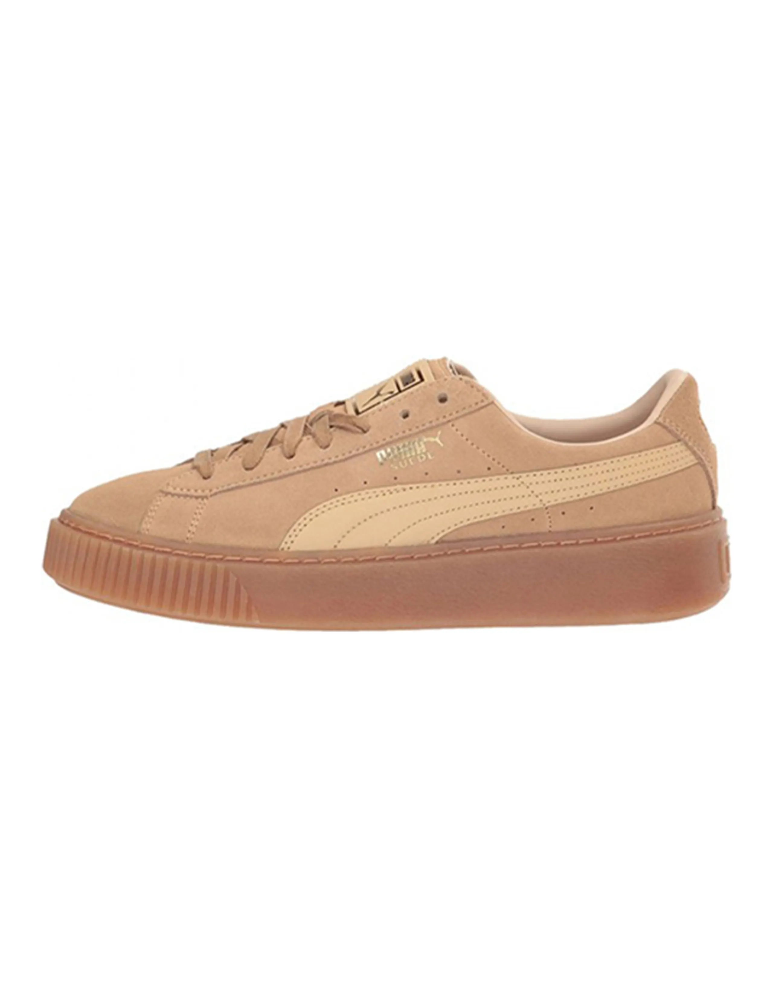 PUMA Suede Platform 'Brown' Women's