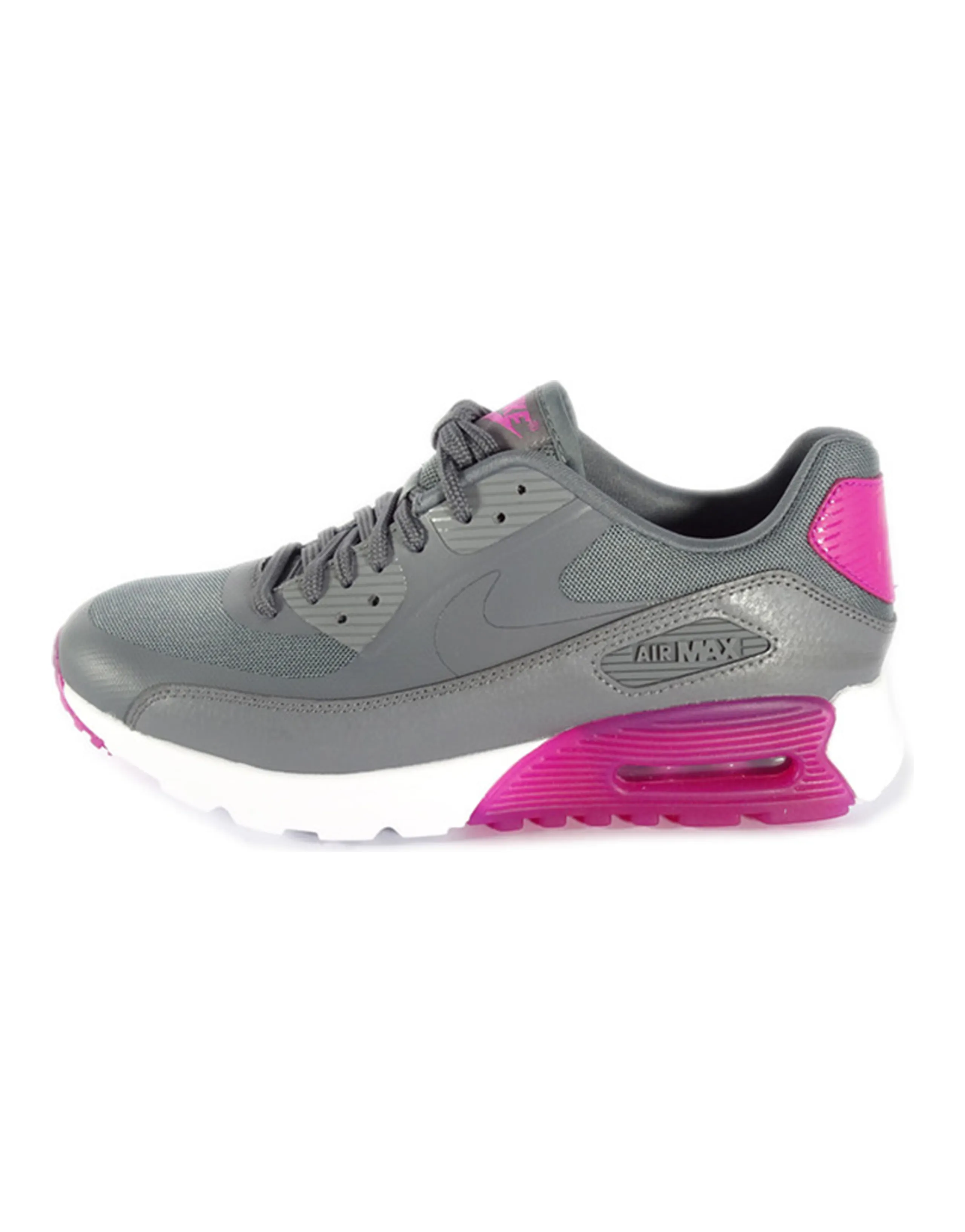 Nike Air Max 90 Running Shoes Men Low-Top Gray Pink