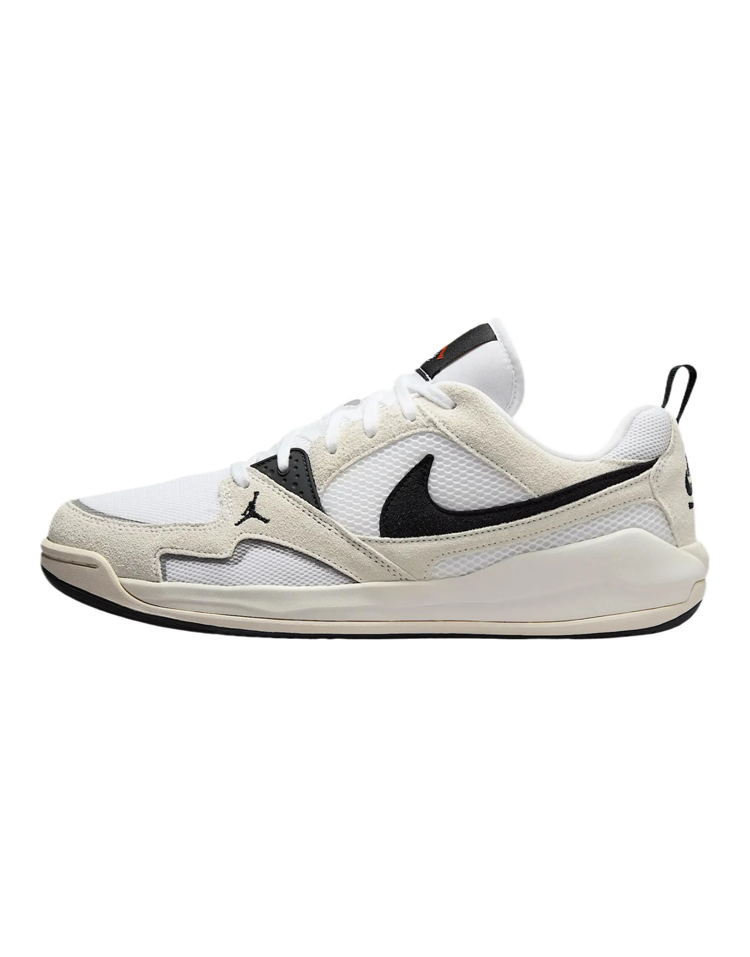 Jordan Comfort Abrasion Resistant Low Top Casual Shoes Men's White