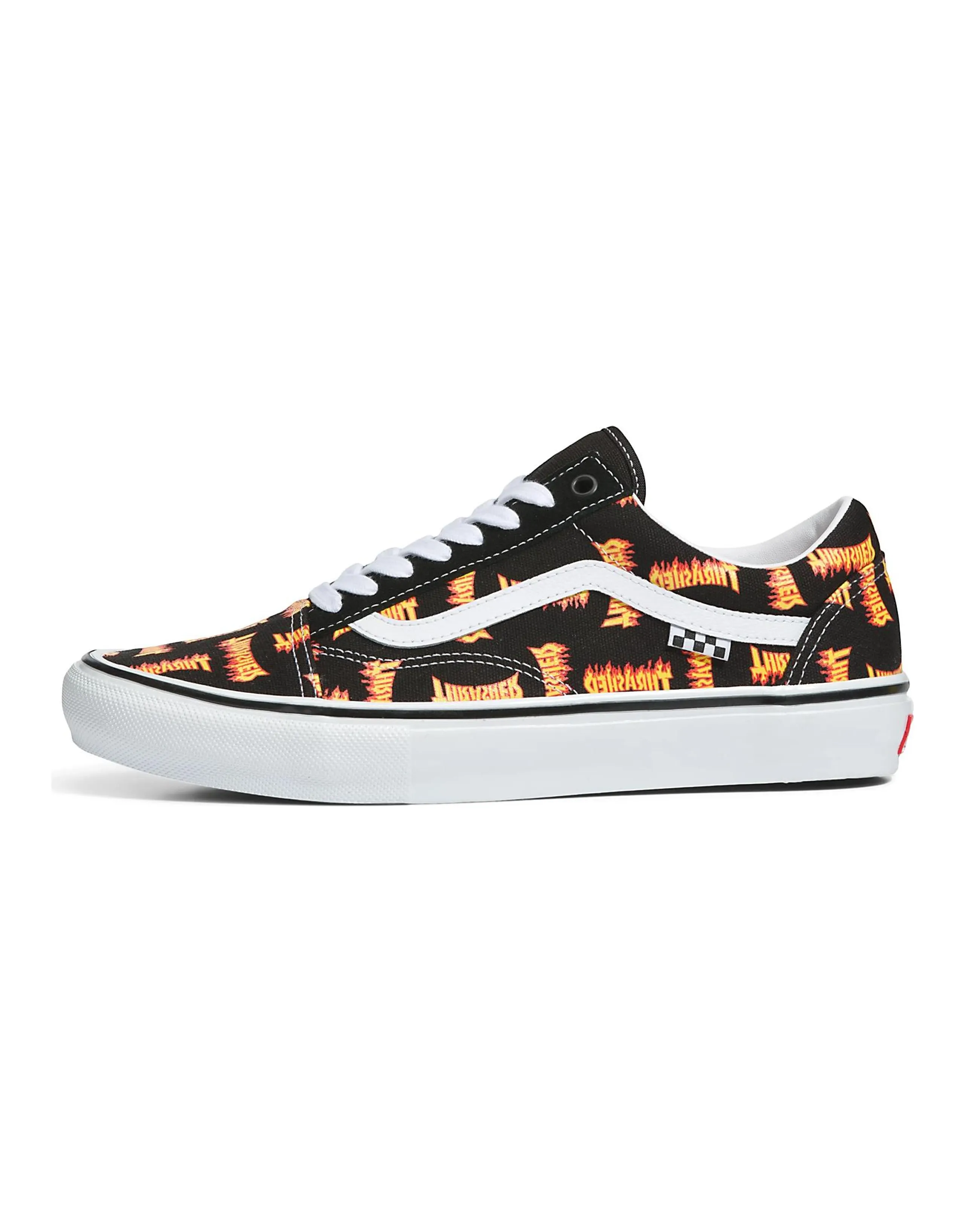 Vans Old Skool Thrasher All Over Flame Logo