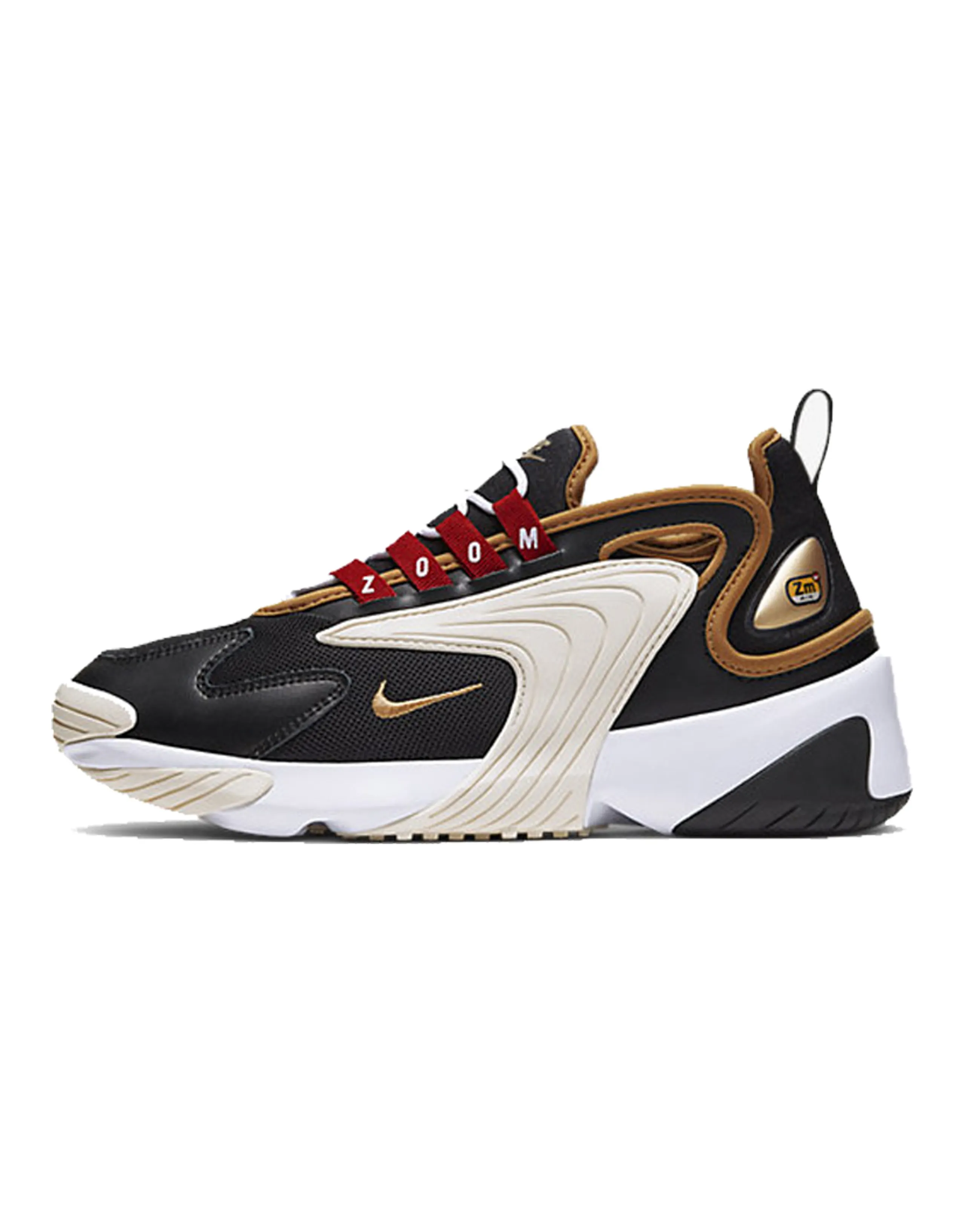 Nike Zoom 2K Icon Clash Black Metallic Gold Women's