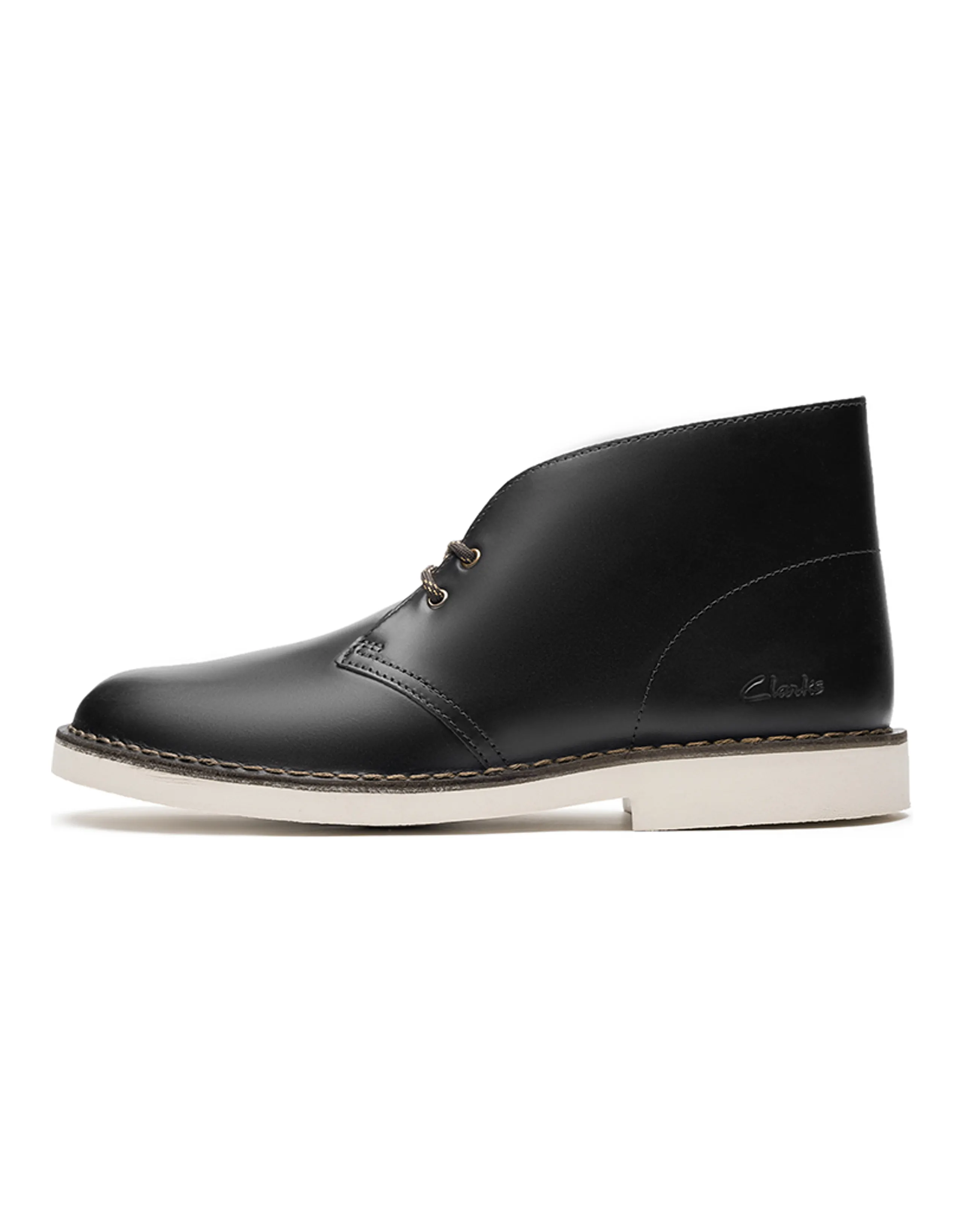 clarks Originals Desert Boot 2 Dark Brown Leather