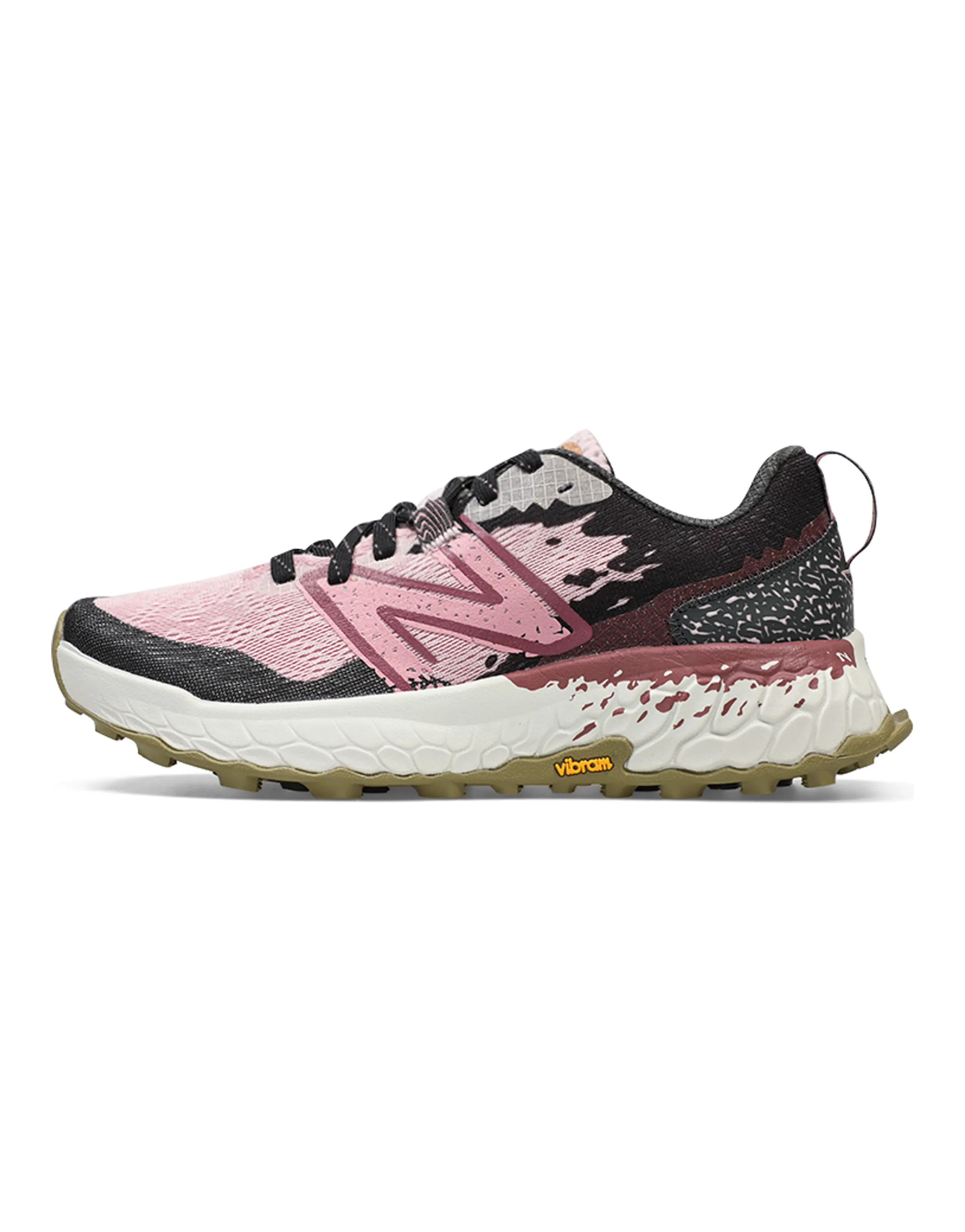 New Balance Women's Fresh Foam X Hierro V7 Wide 'Stone Pink Blacktop'