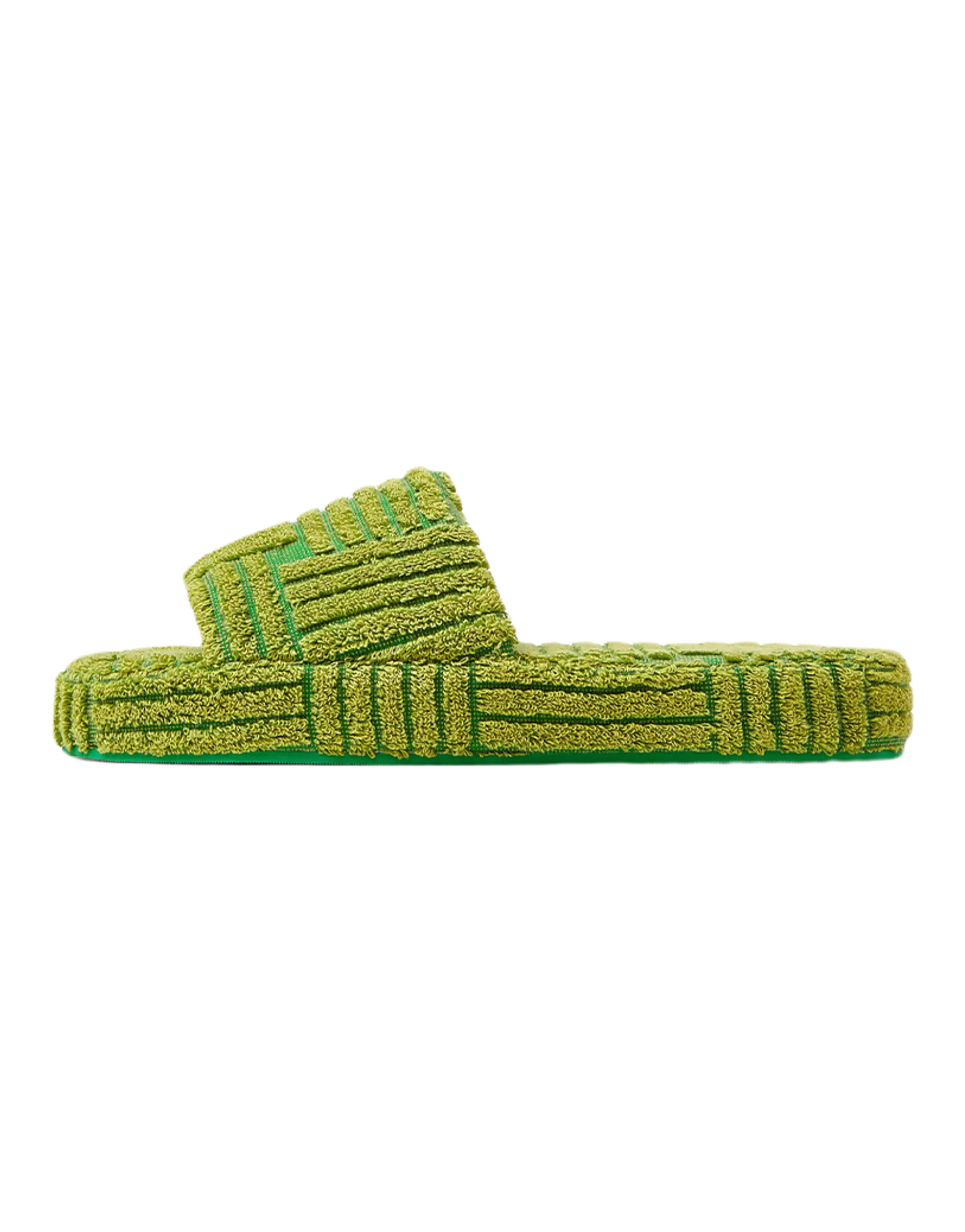 Bottega Veneta Resort Geometric Sandal Parakeet Kiwi
