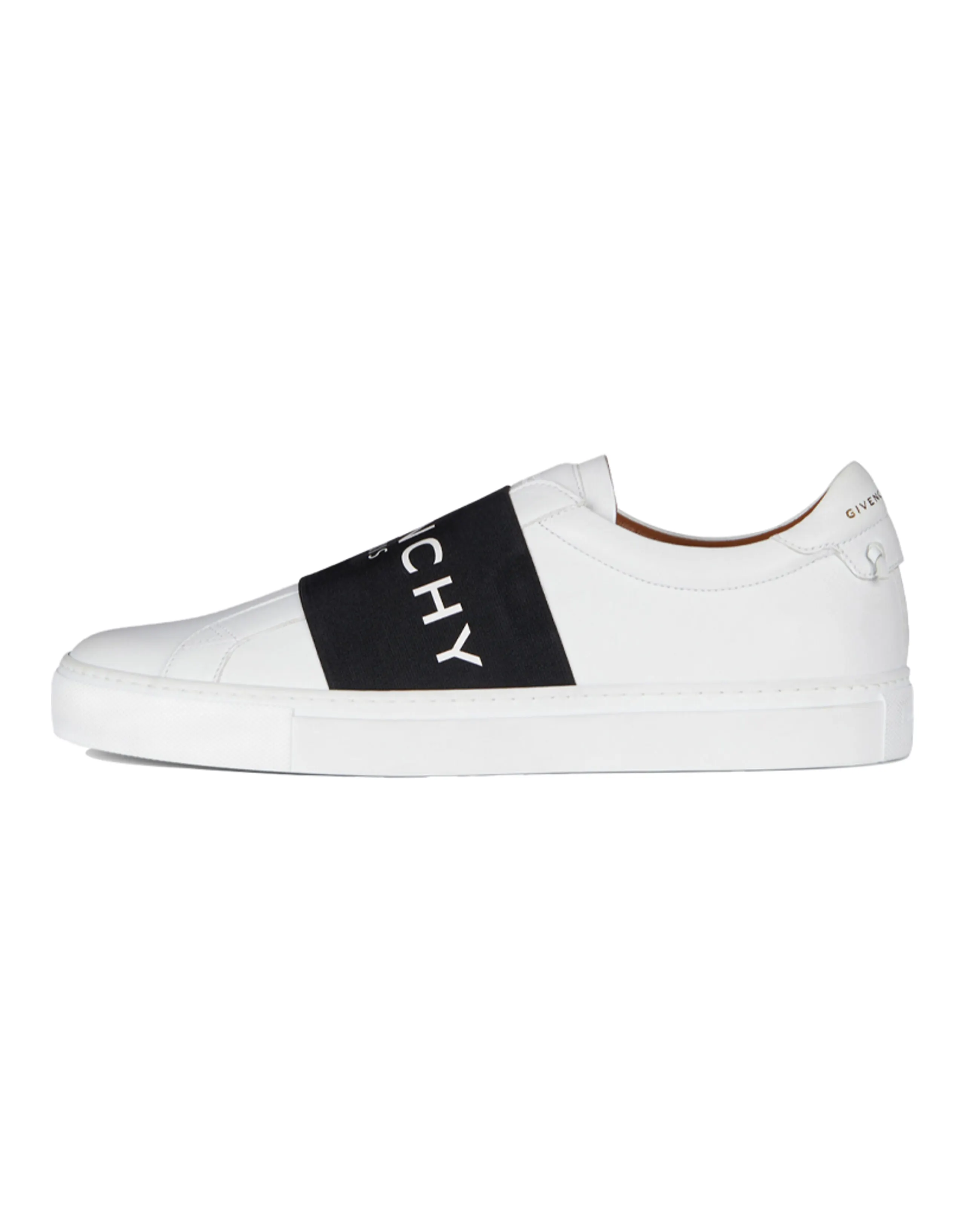 Givenchy Leather Webbing White Black