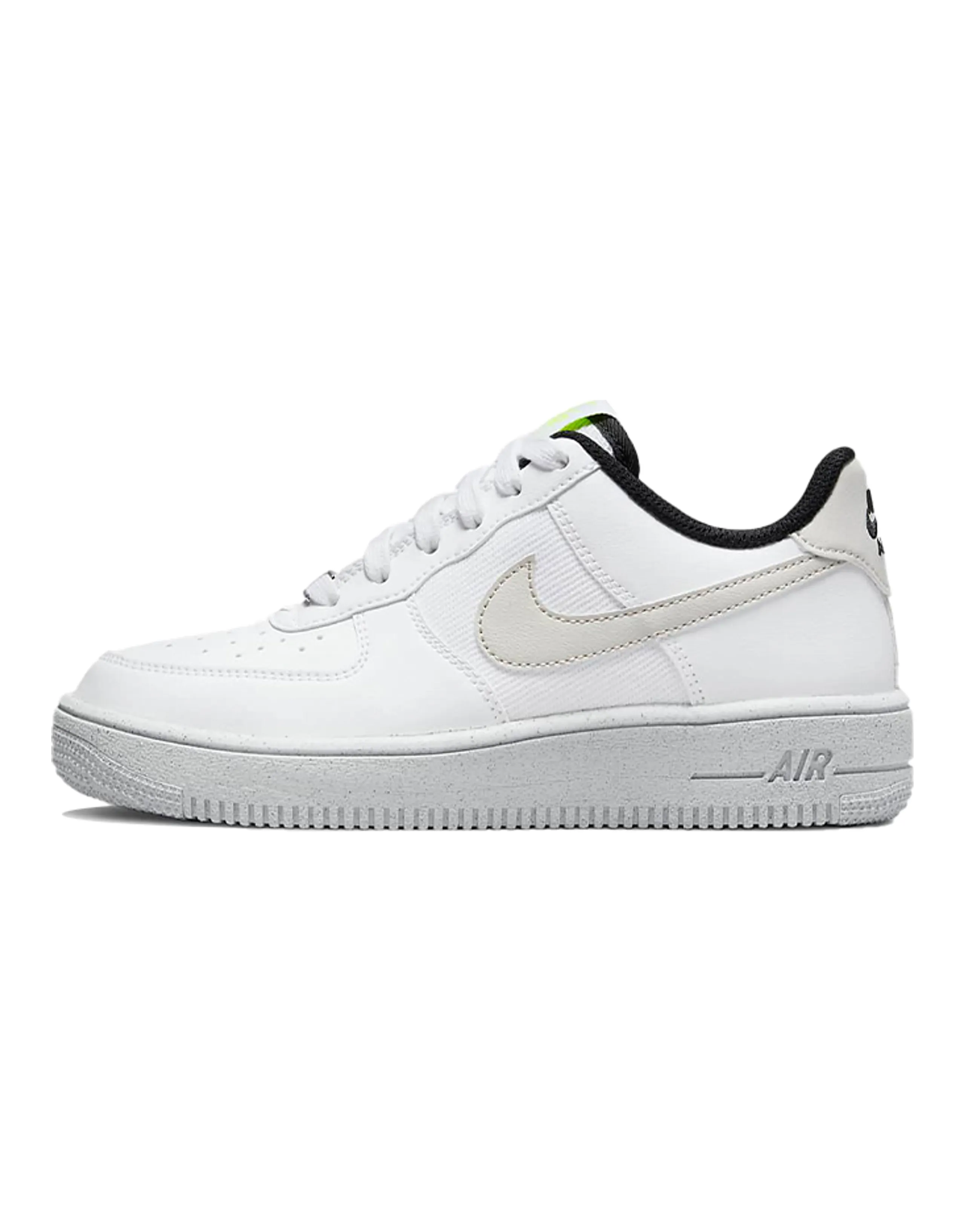 Nike Air Force 1 Low Crater Next Nature White Light Bone GS