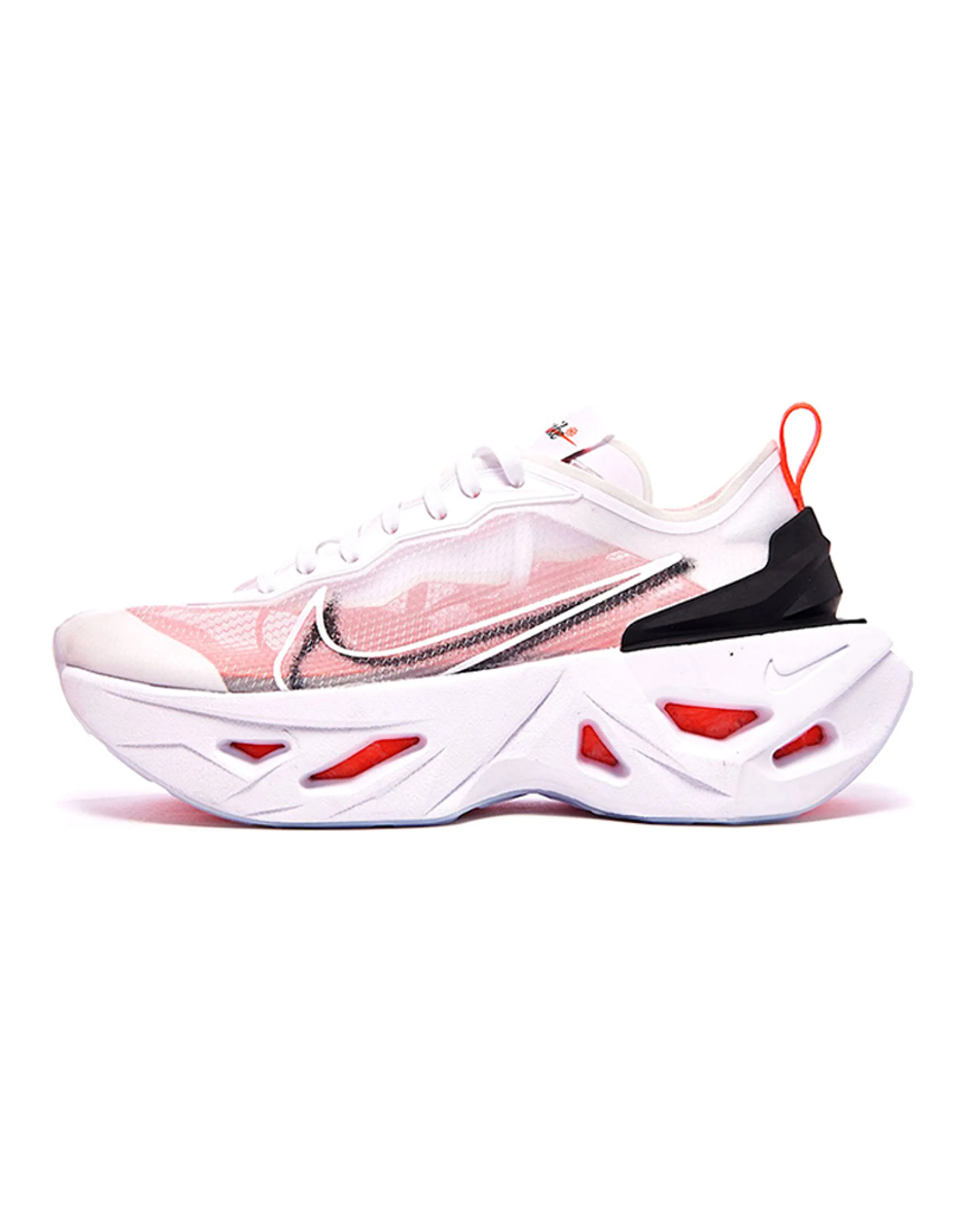 Nike Zoom X Vista Grind White Bright Crimson Black Women's