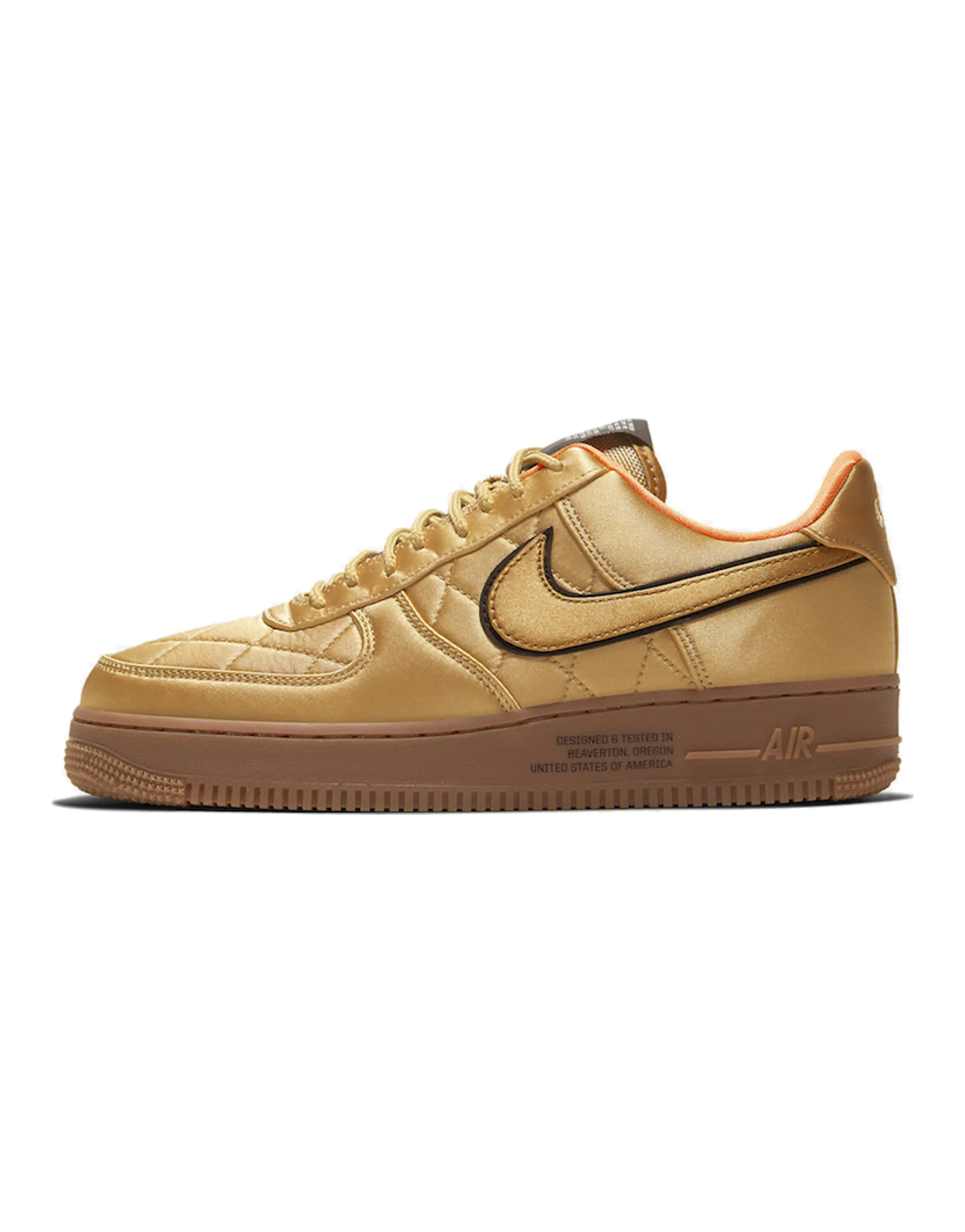 Nike Air Force 1 Low Quilted Satin Pack Wheat