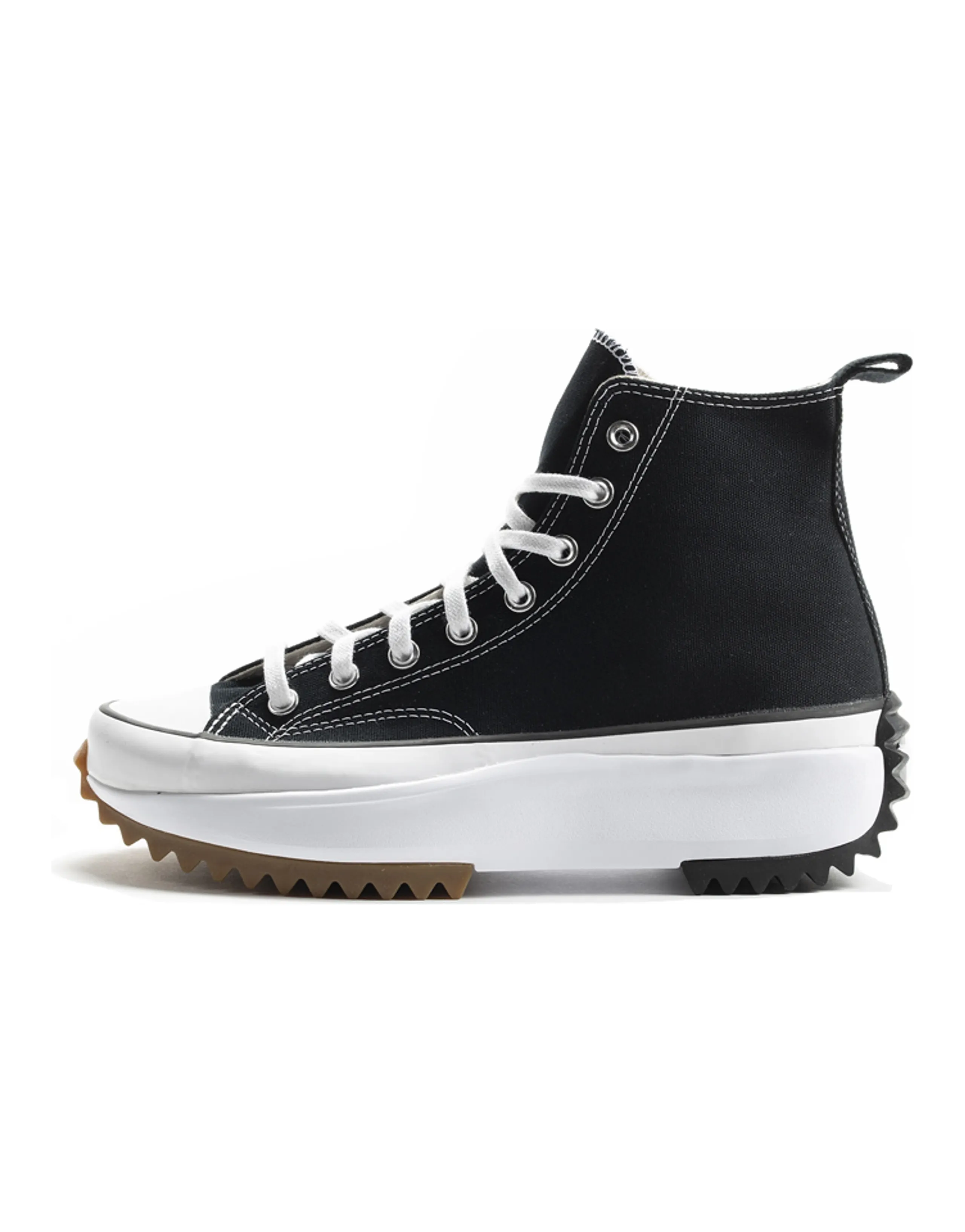 Converse Run Star Hike Hi Black White Gum