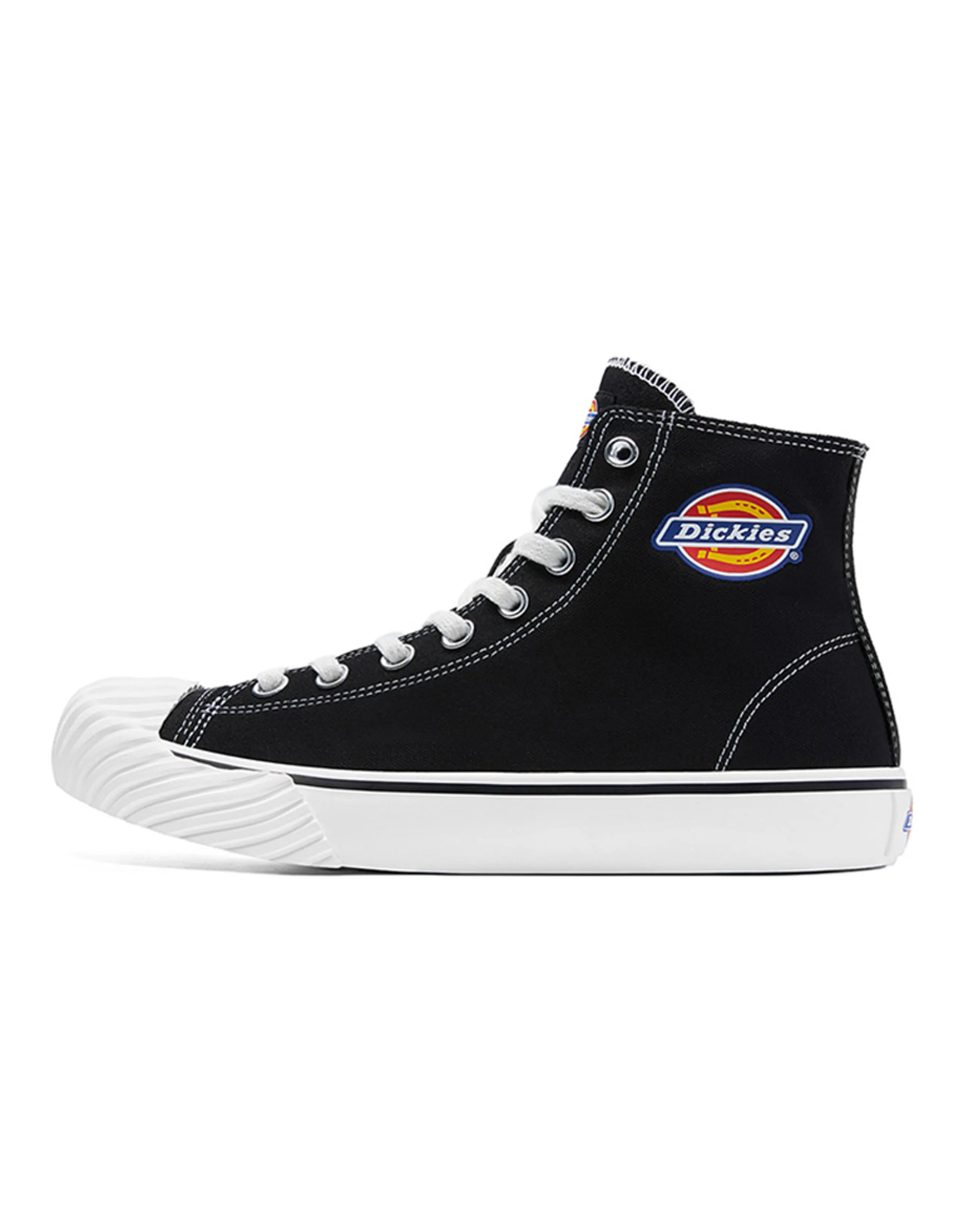 Dickies Canvas Shoes Unisex High-Top Black
