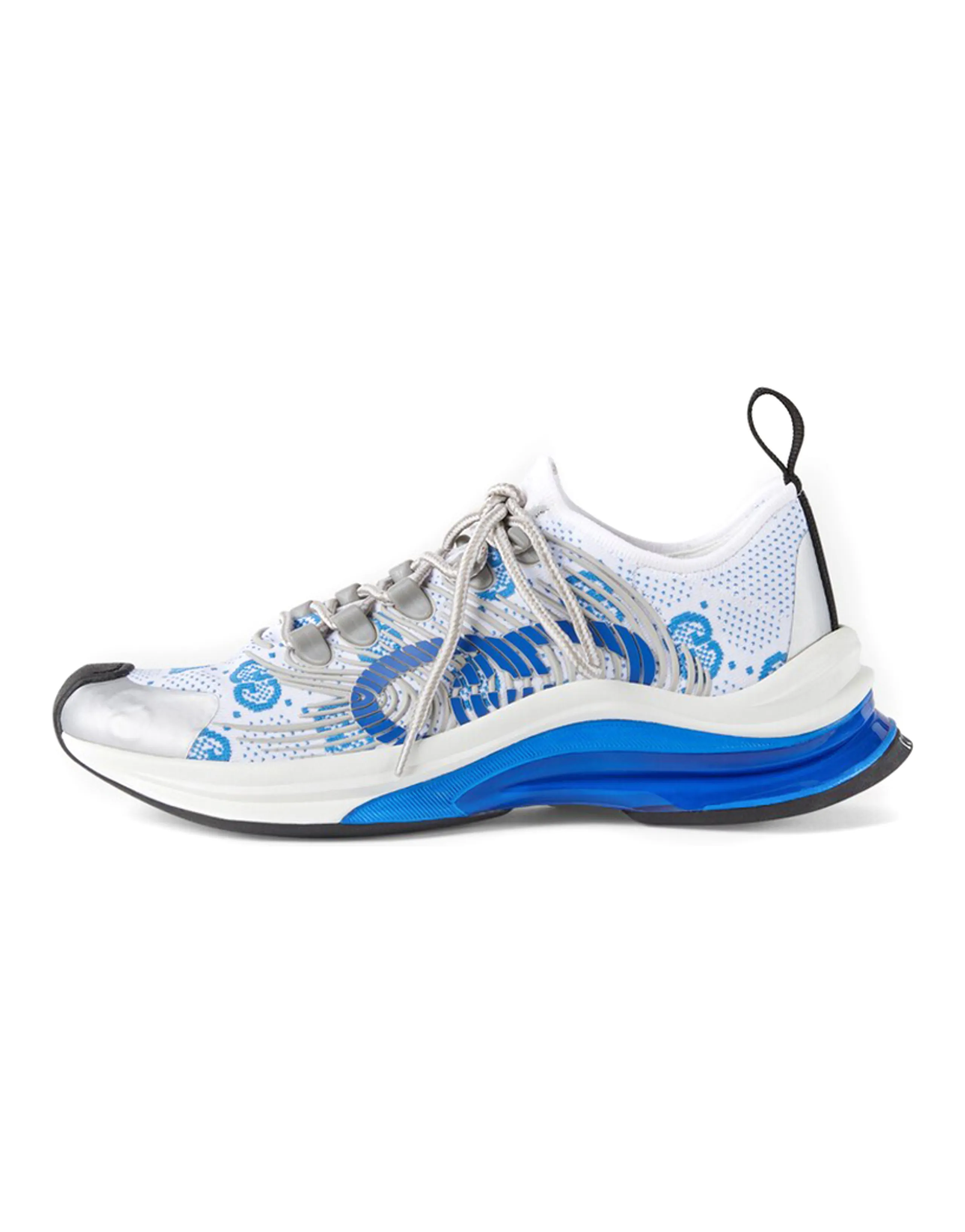 GUCCI Women's Run Sneaker 'White Blue' Women's