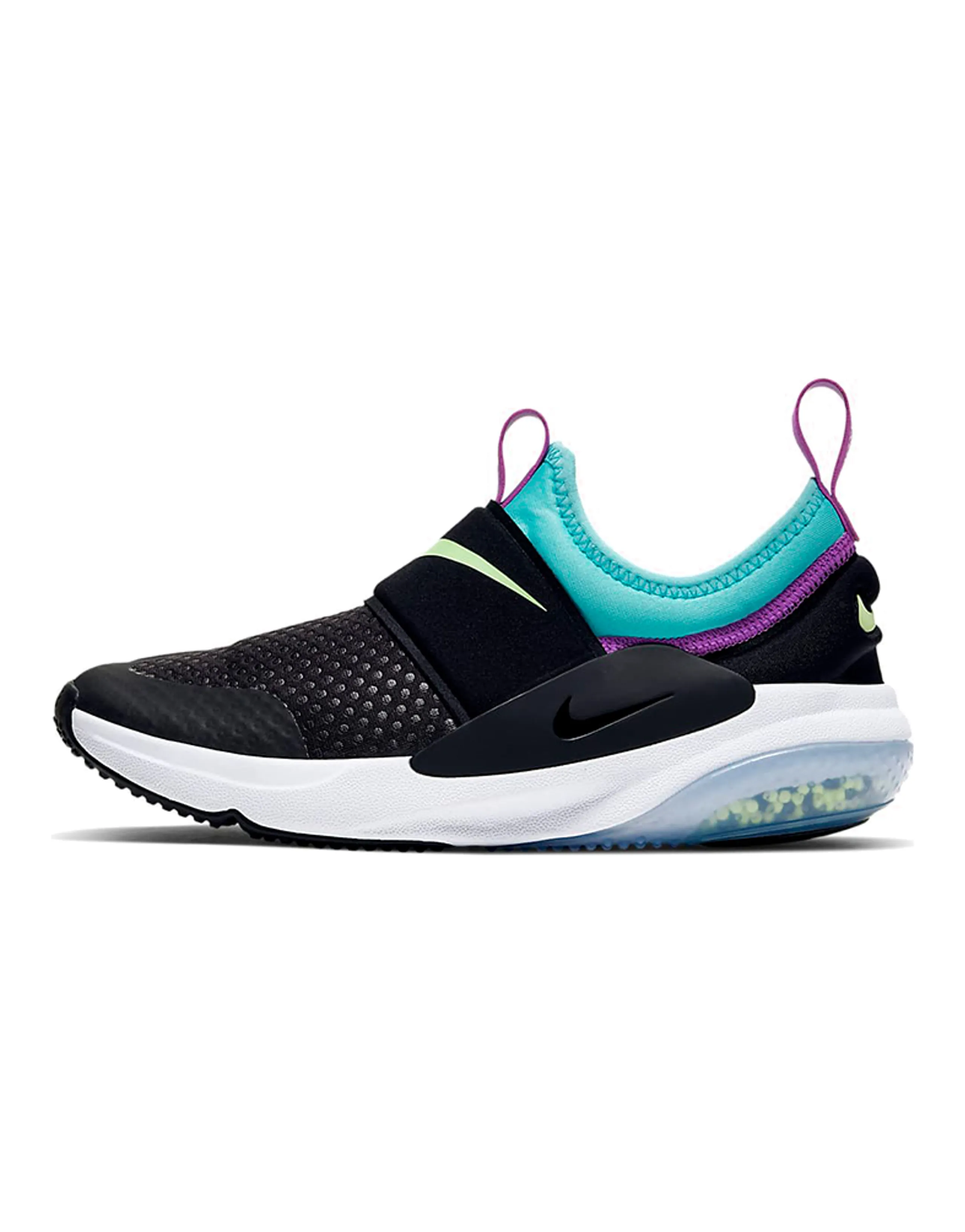 Nike Joyride Nova Cushioning Slip-Resistant Low-Top Running Shoes GS Black Blue Purple