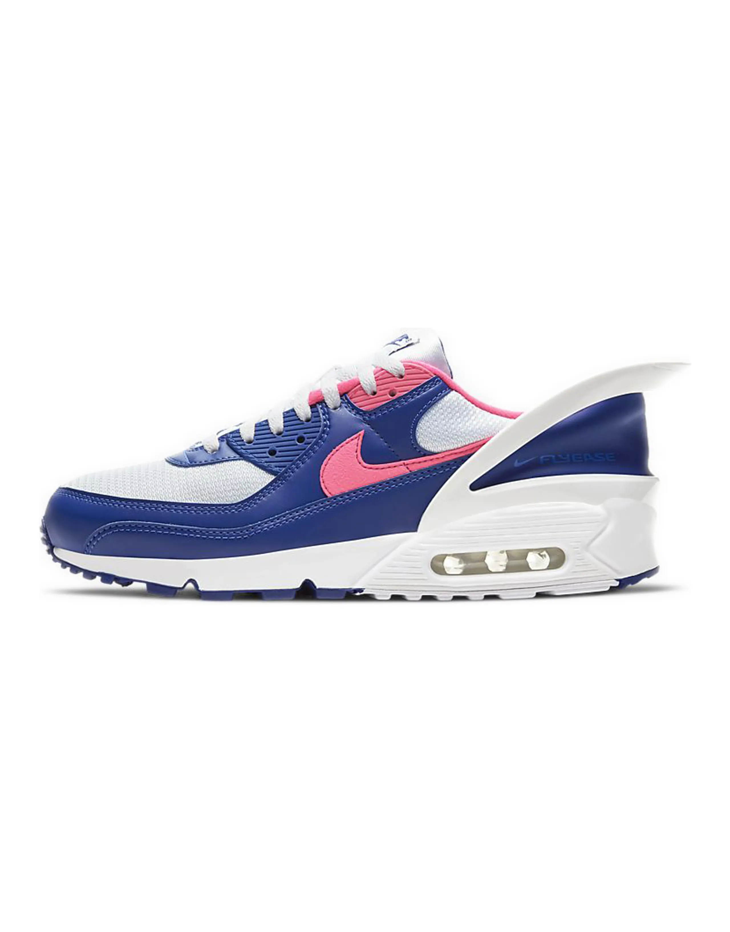 Nike Air Max 90 Flyease Deep Royal Blue Hyper Pink