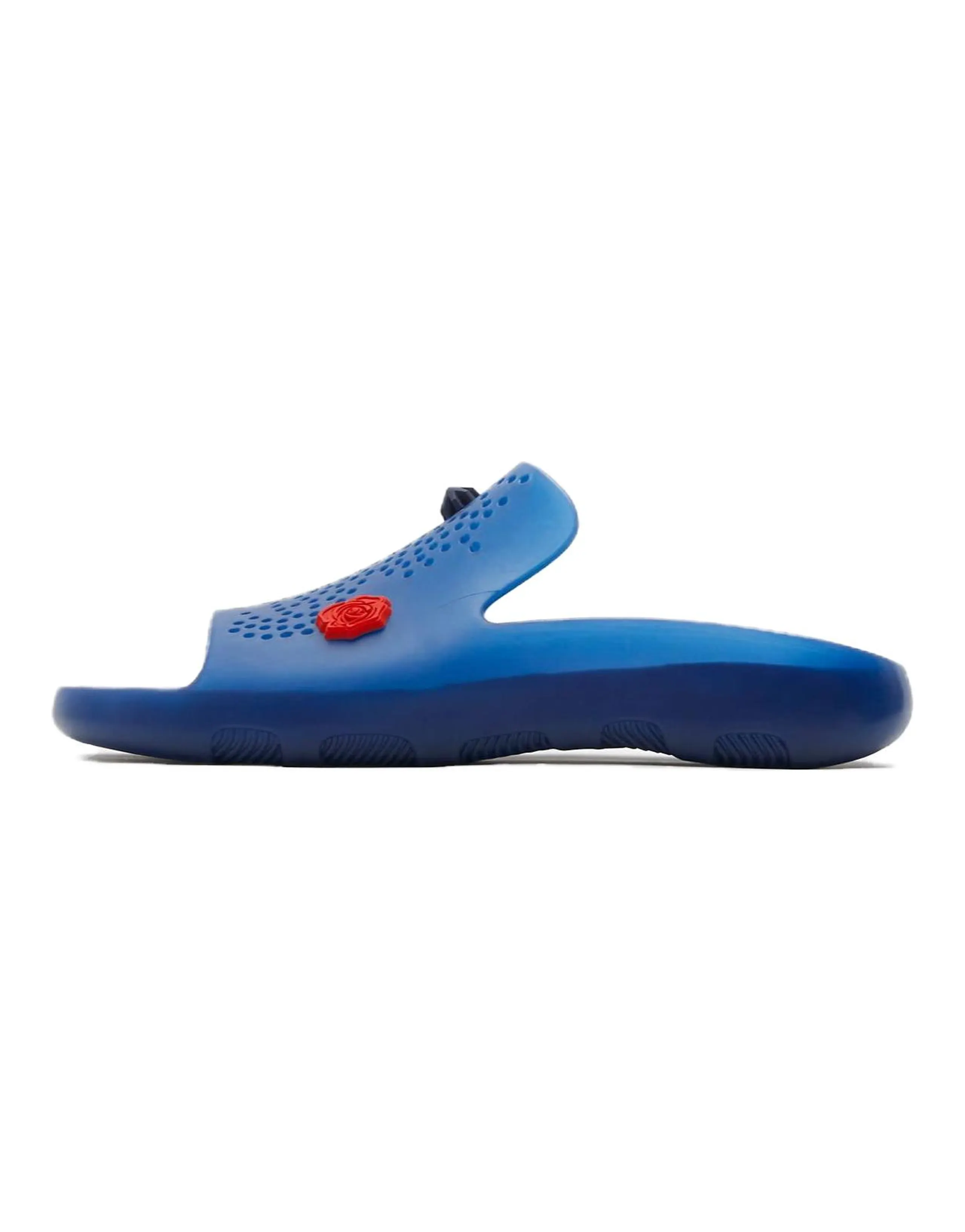 Burberry Rubber Comfort Versatile Quick-Dry Slide Sandals Women's Blue