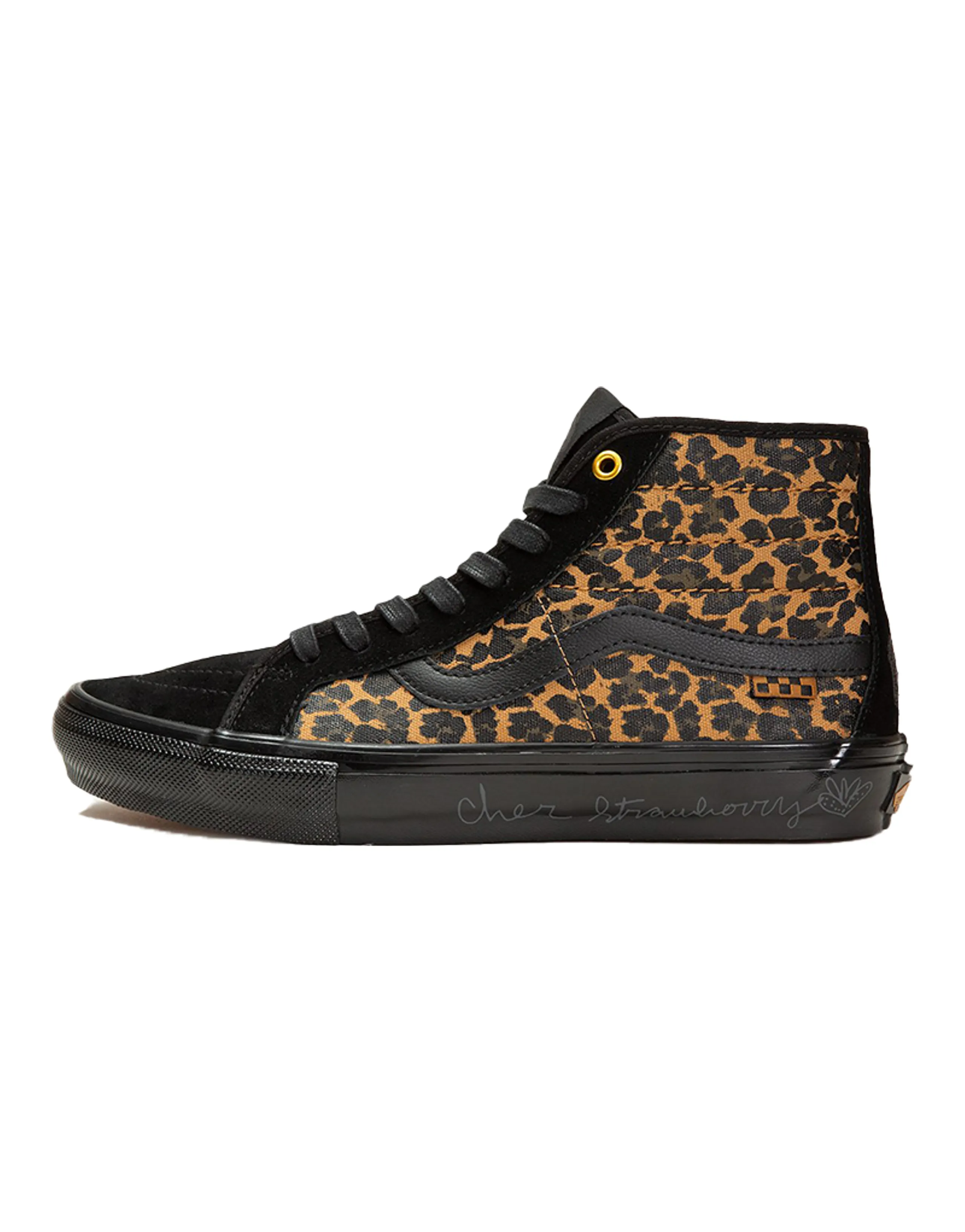 Vans Cher Strauberry X Skate Sk8 Hi Decon 'Cheetah'