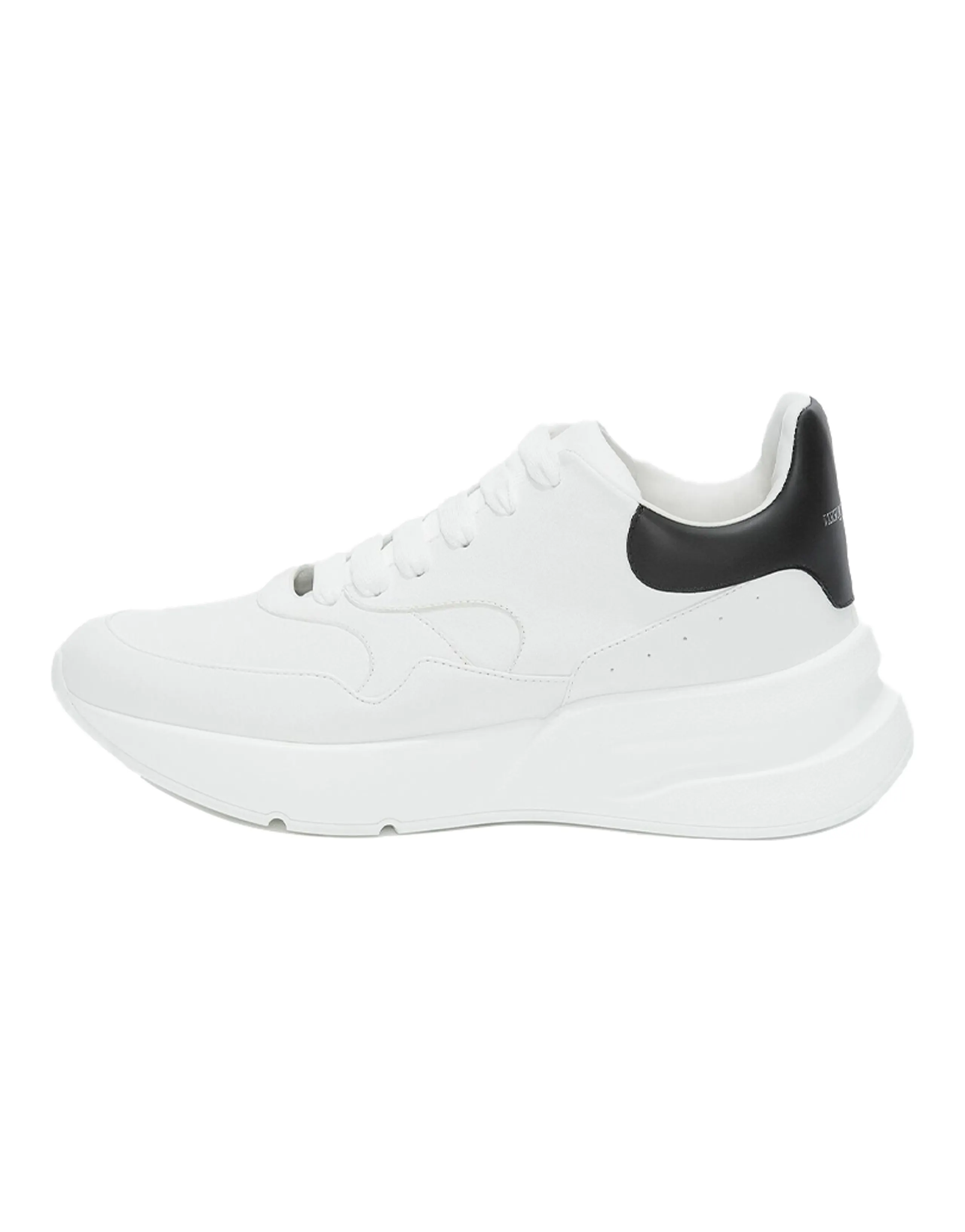 Alexander McQueen Oversized Runner Optic White Black