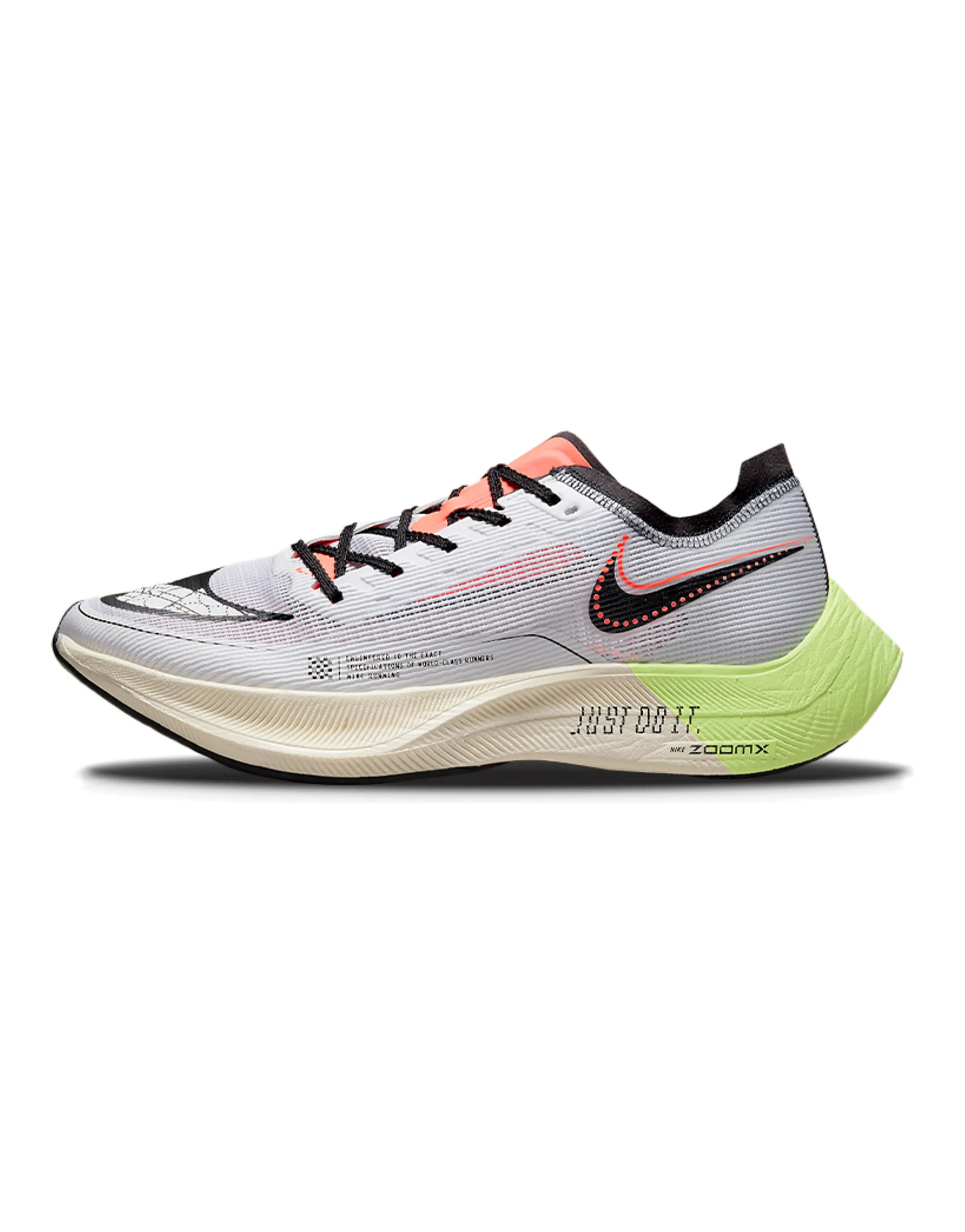 Nike ZoomX Vaporfly Next% 2 Coconut Milk Ghost Green Bright Crimson Women's