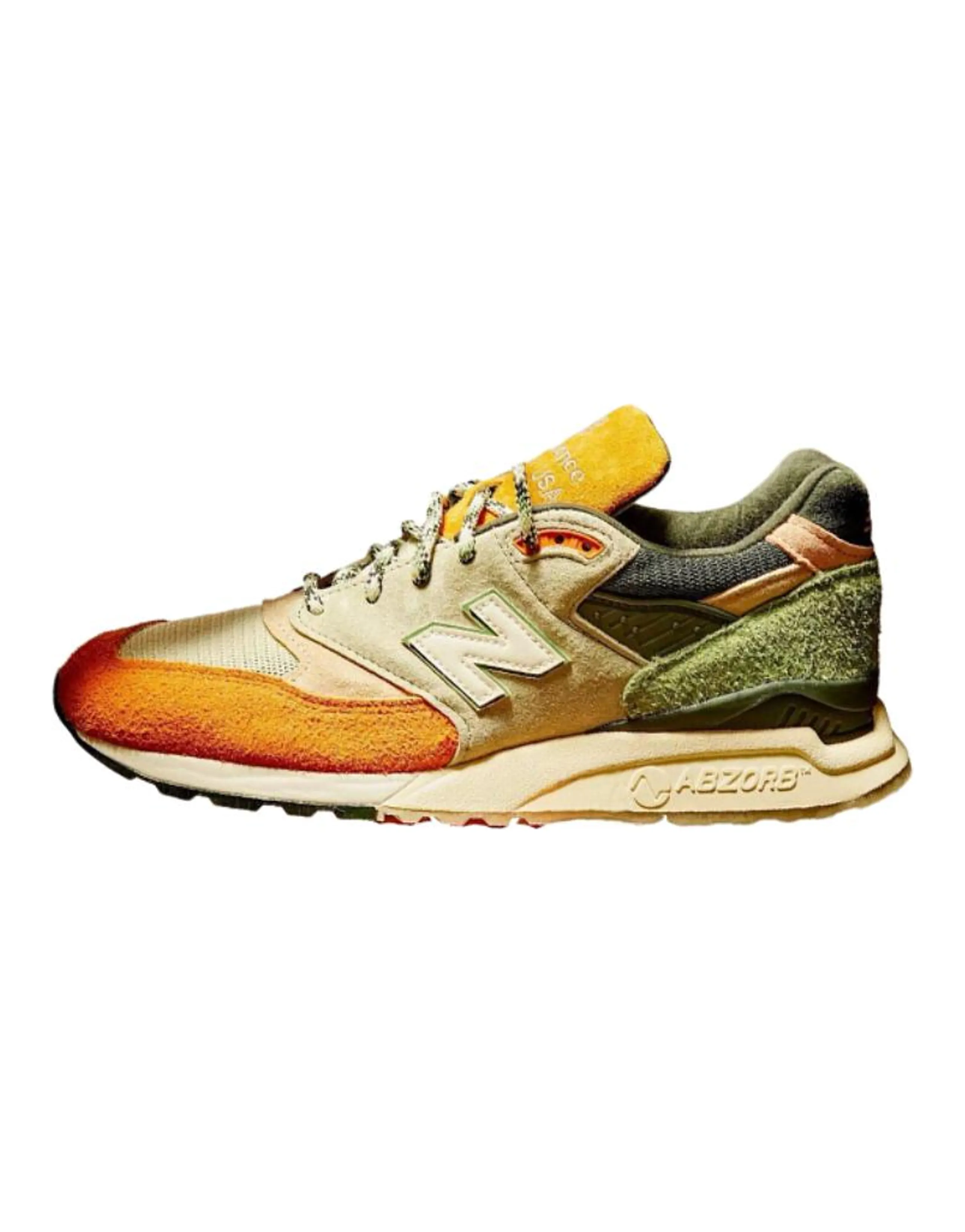 New Balance 998 Ronnie Fieg & Frank Lloyd Wright Foundation Broadacre City Aloe Wash
