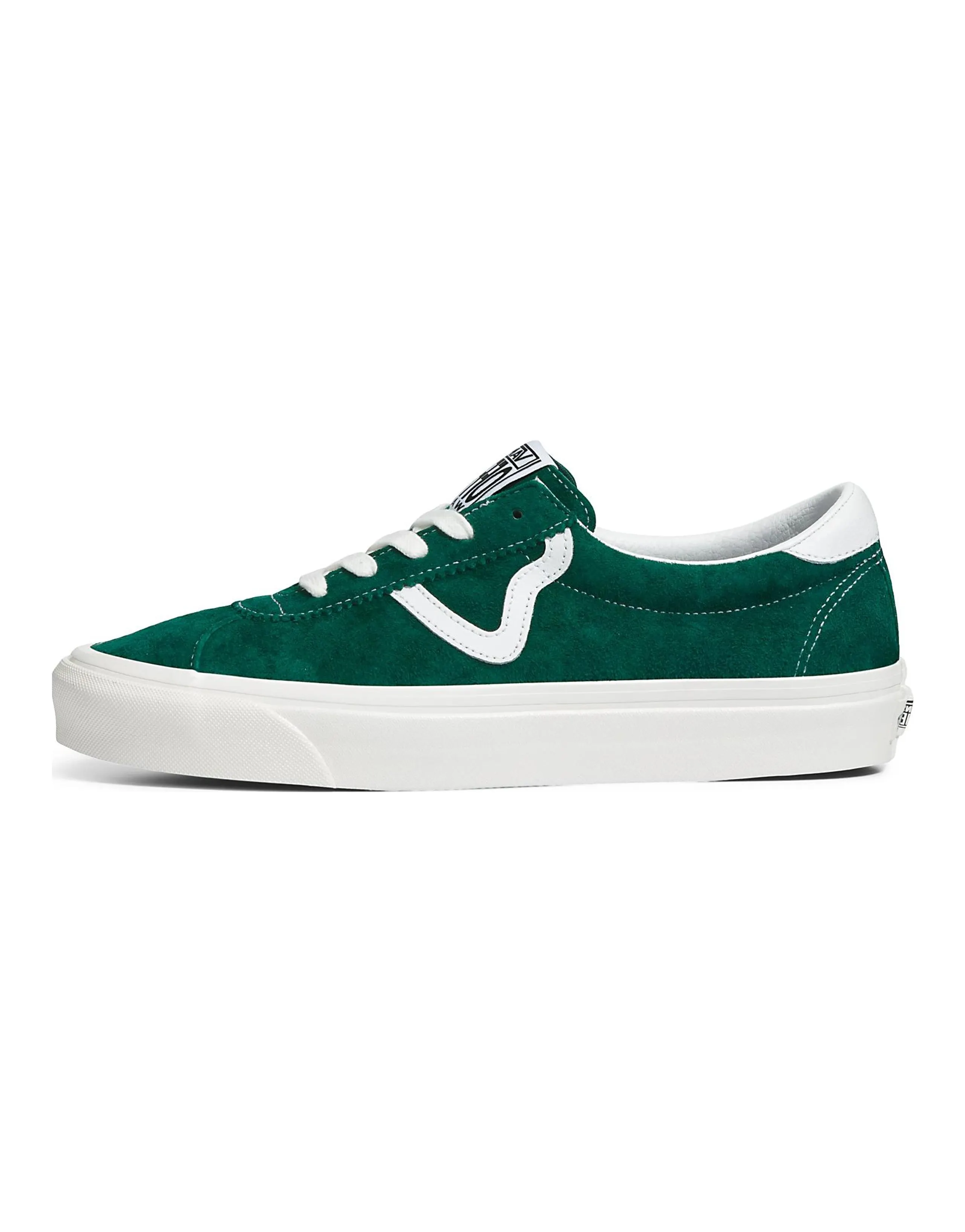 Vans Style 73 Pig Suede Slip-Resistant Wear-Resistant Low-Top Skateboard Shoes Unisex Green White