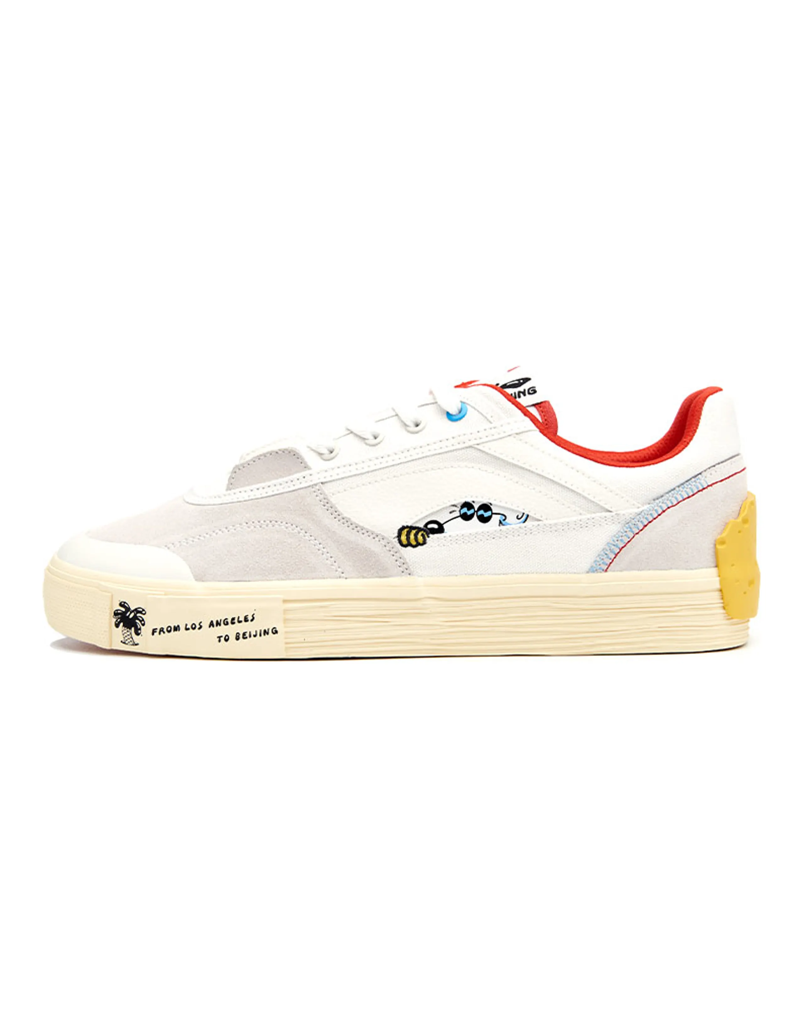 Xiao Zhan LINING X Steven Harrington Men's Stylish Skateboard Sneakers