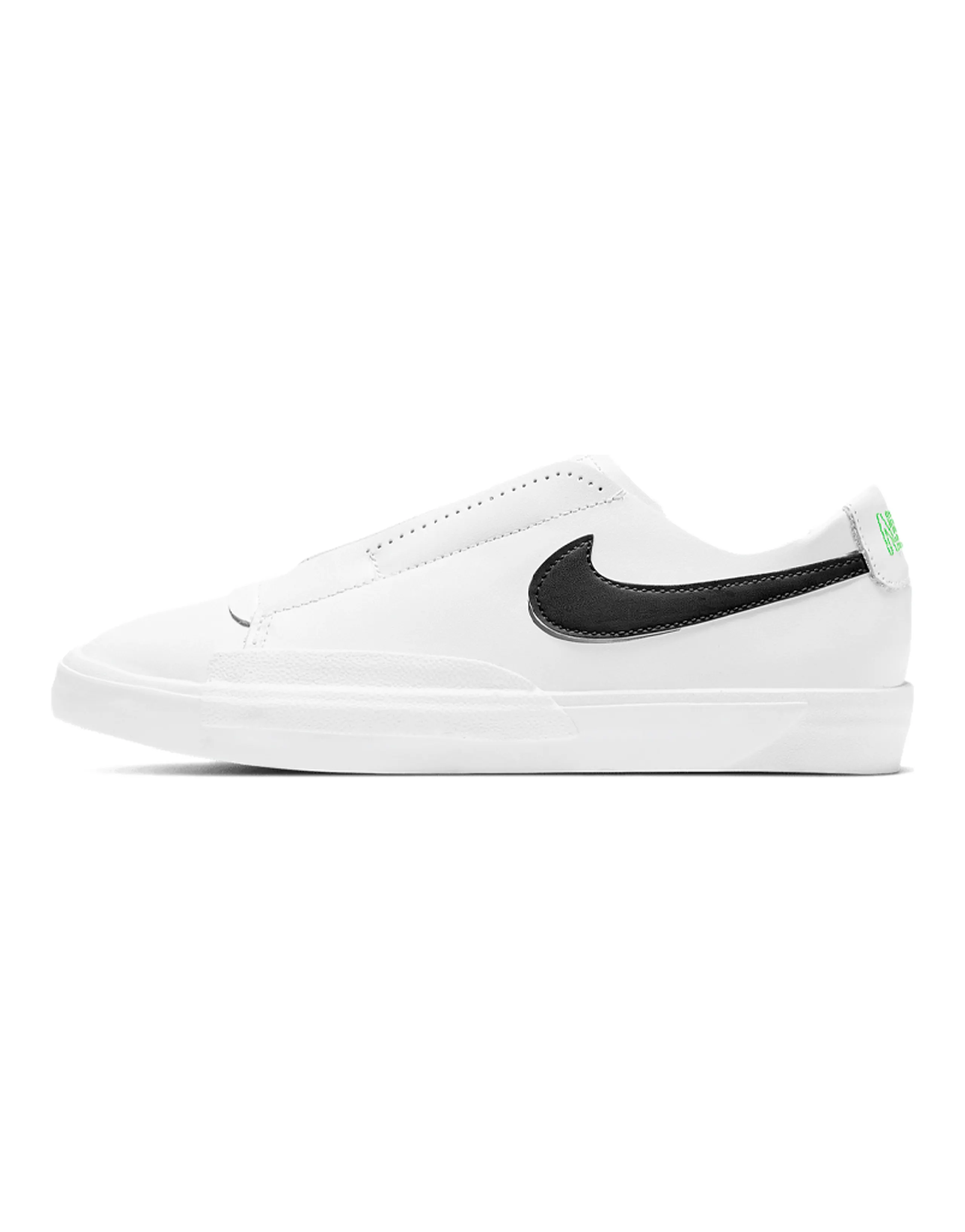 Nike Blazer Slip White Black Women's