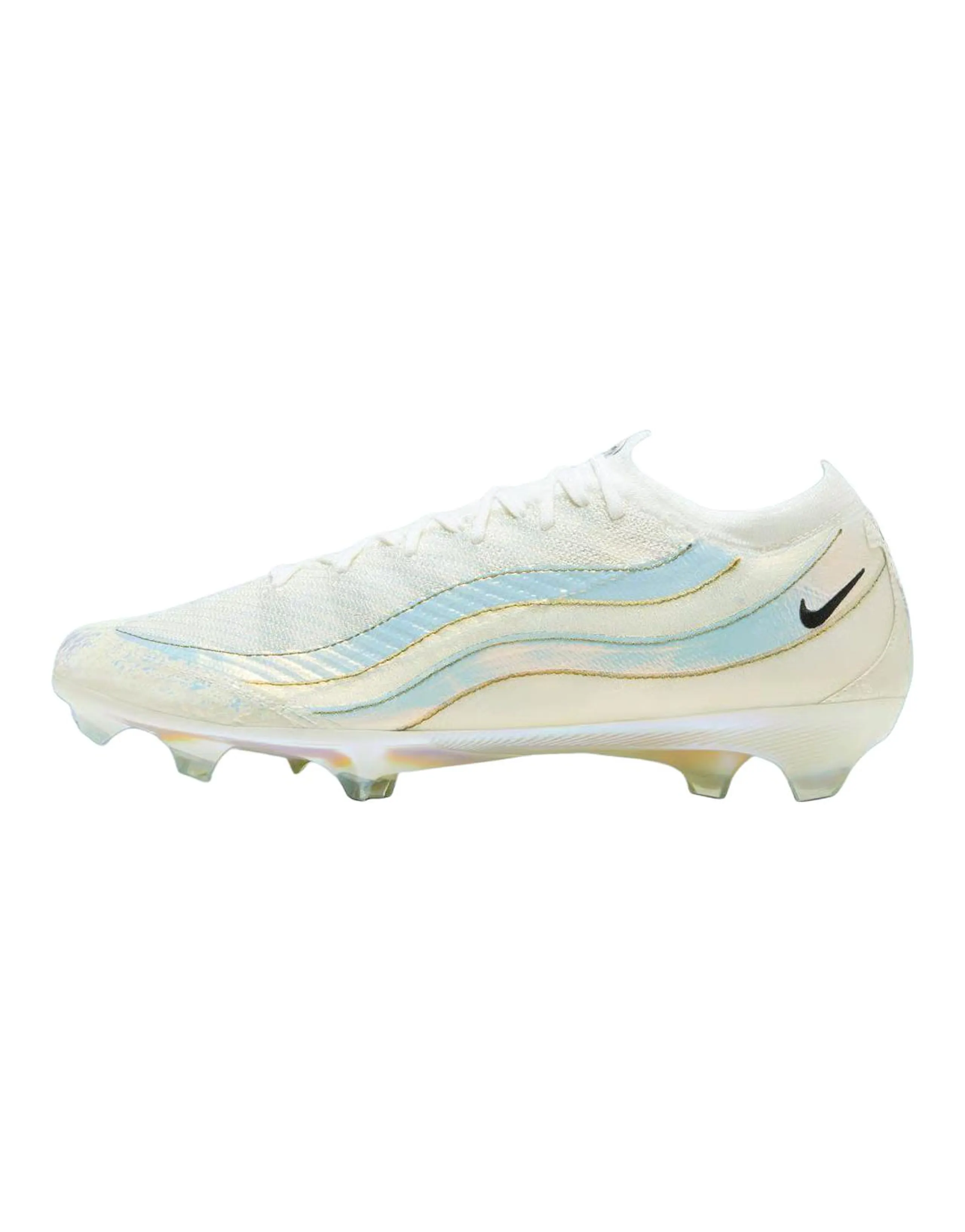 Nike Mercurial Vapor 16 Elite FG Classic Versatile Soccer Cleats Unisex White