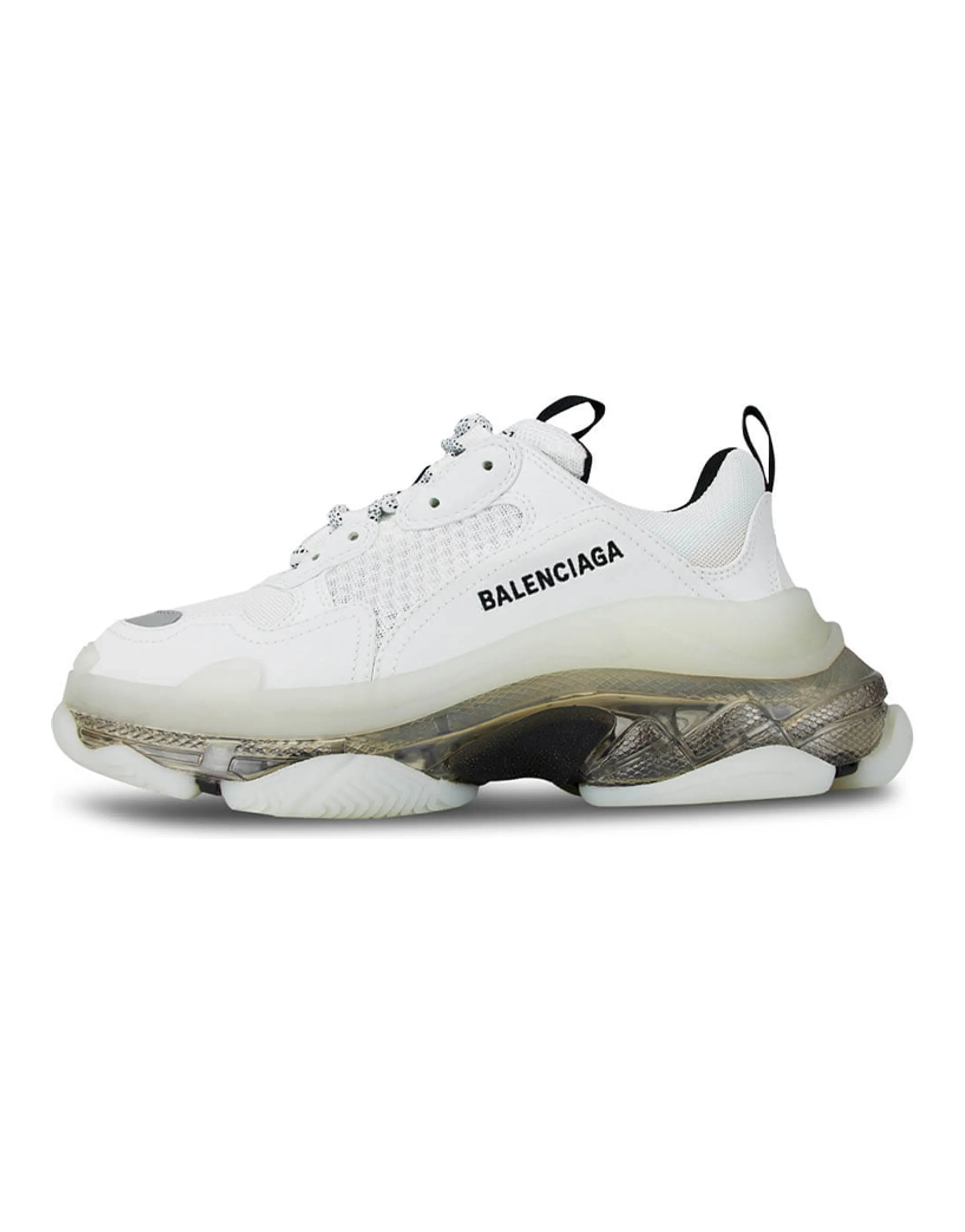 Balenciaga Triple S Sneaker 'Clear Sole White Grey' Women's