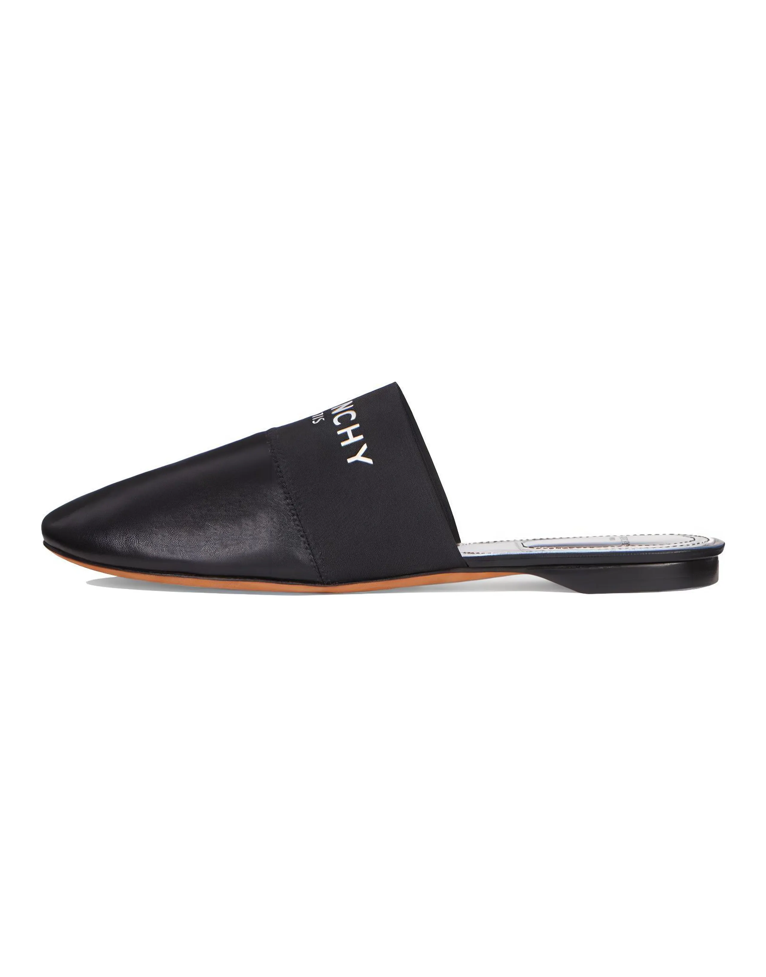 GIVENCHY Paris Wrap-toe Slippers Women's Black