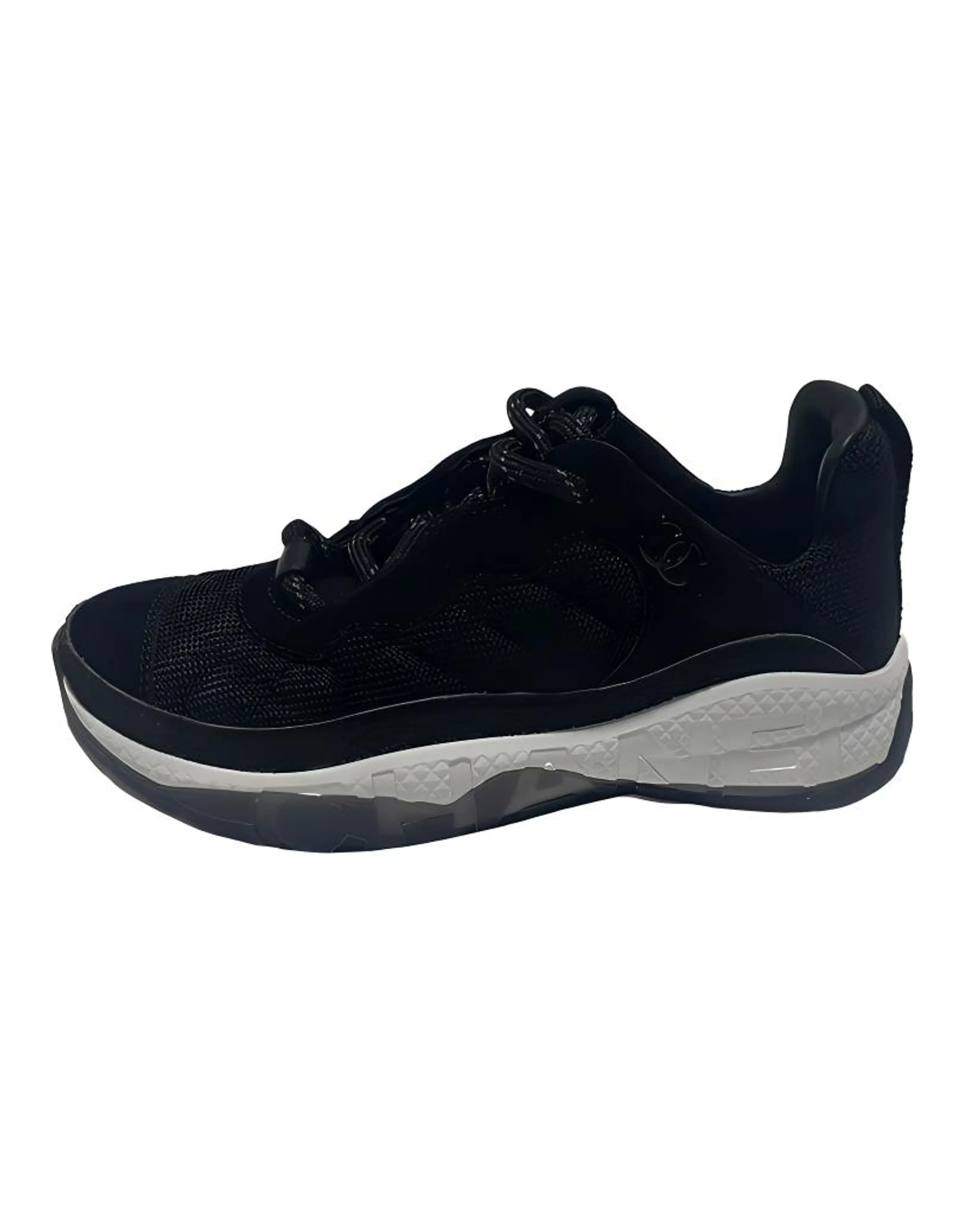 CHANEL Cushioned Slip-Resistant Low-Top Casual Shoes Women's Black