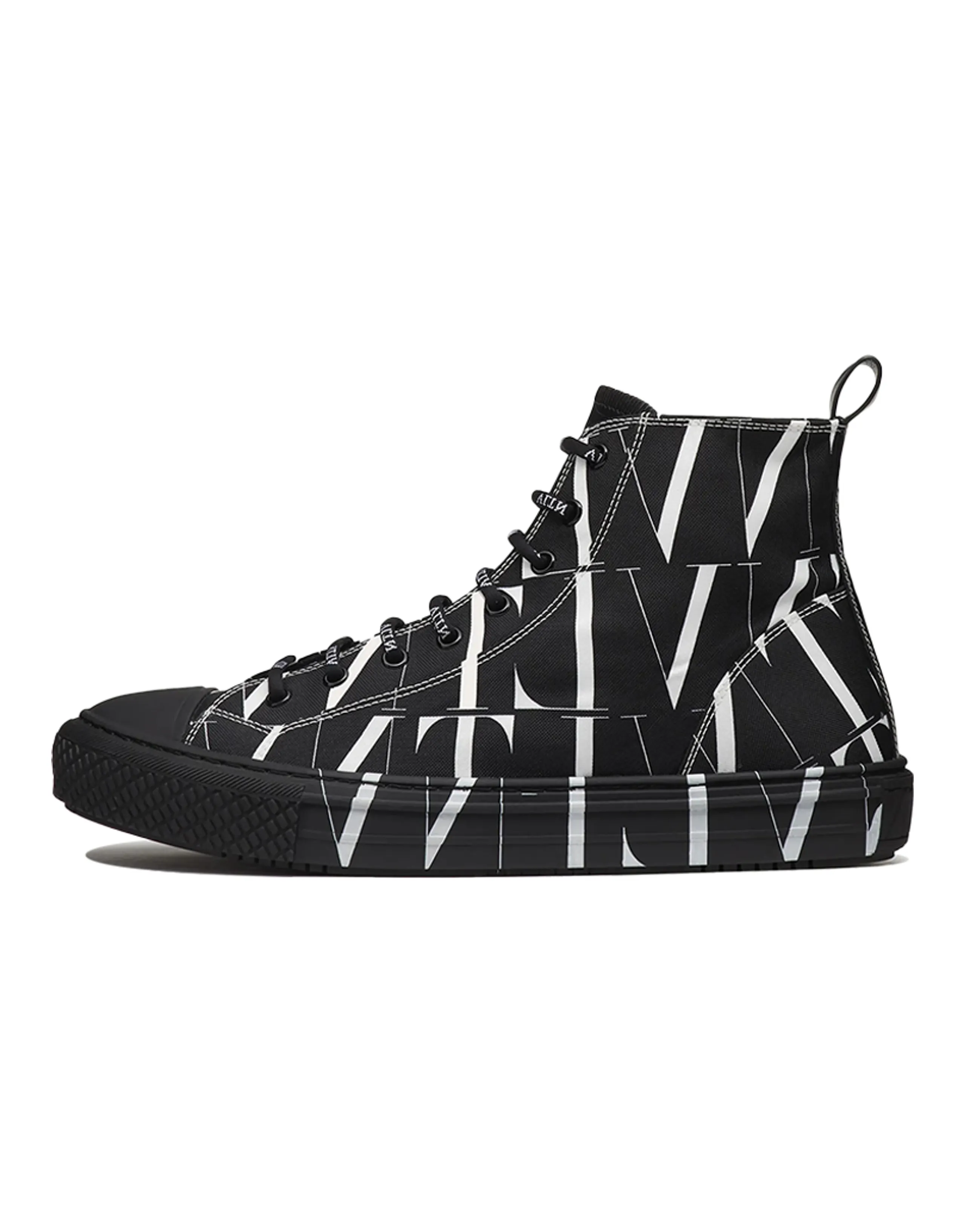 Valentino VLTN Giggies High Top Black White