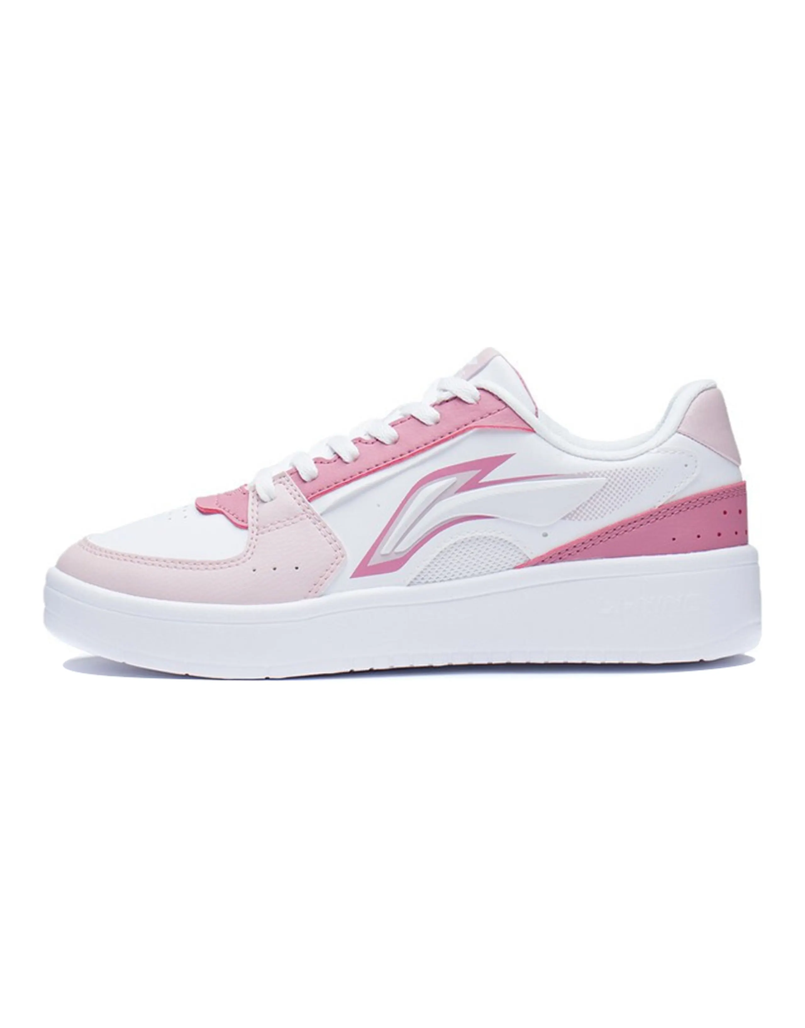 LINING Xinghe Skateboard Shoes Women's Low-Top Soft Sand Pink