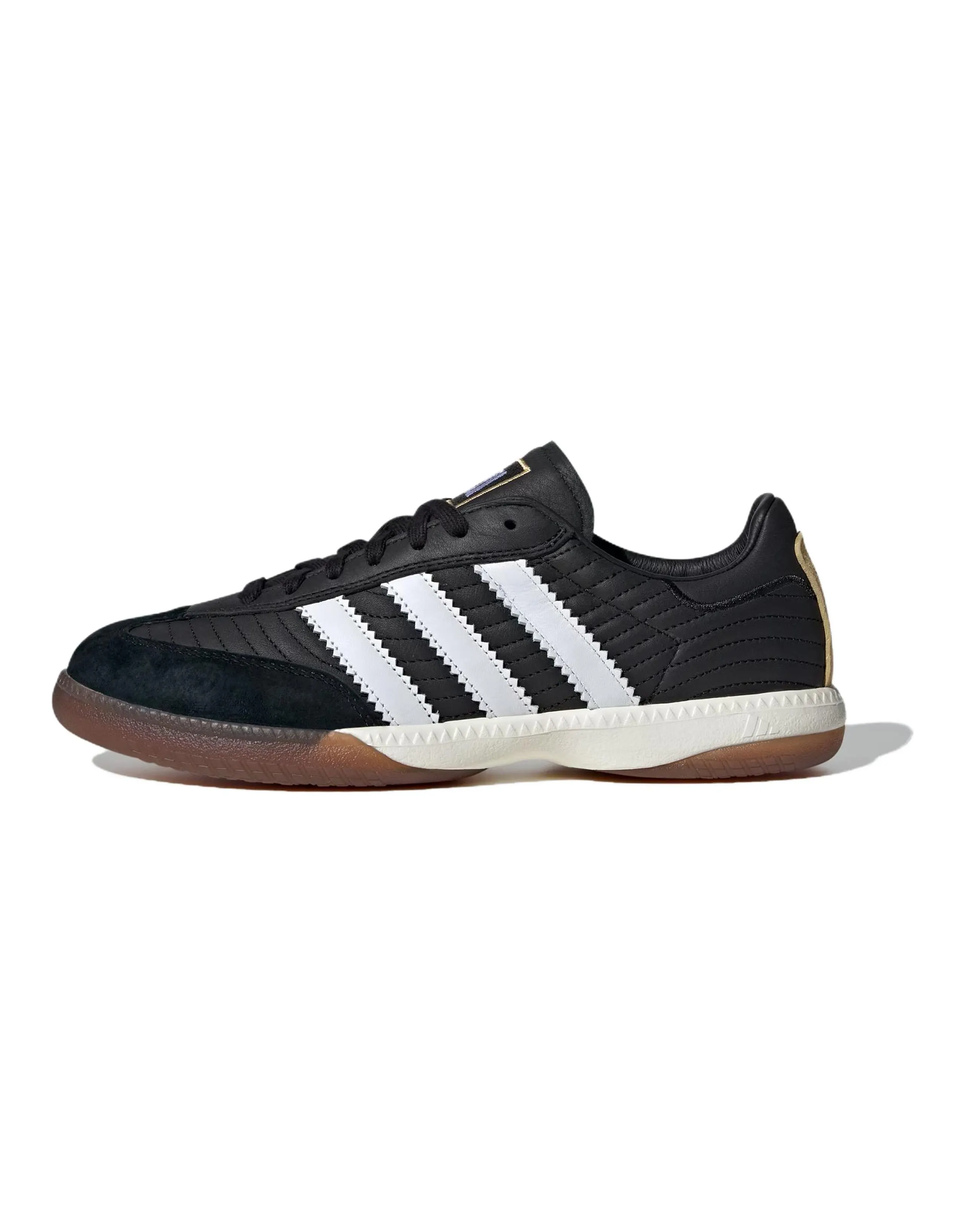 NTS RADIO x adidas Originals SAMBA MN Comfortable And Versatile Low-Top Skateboard Shoes Unisex Black White