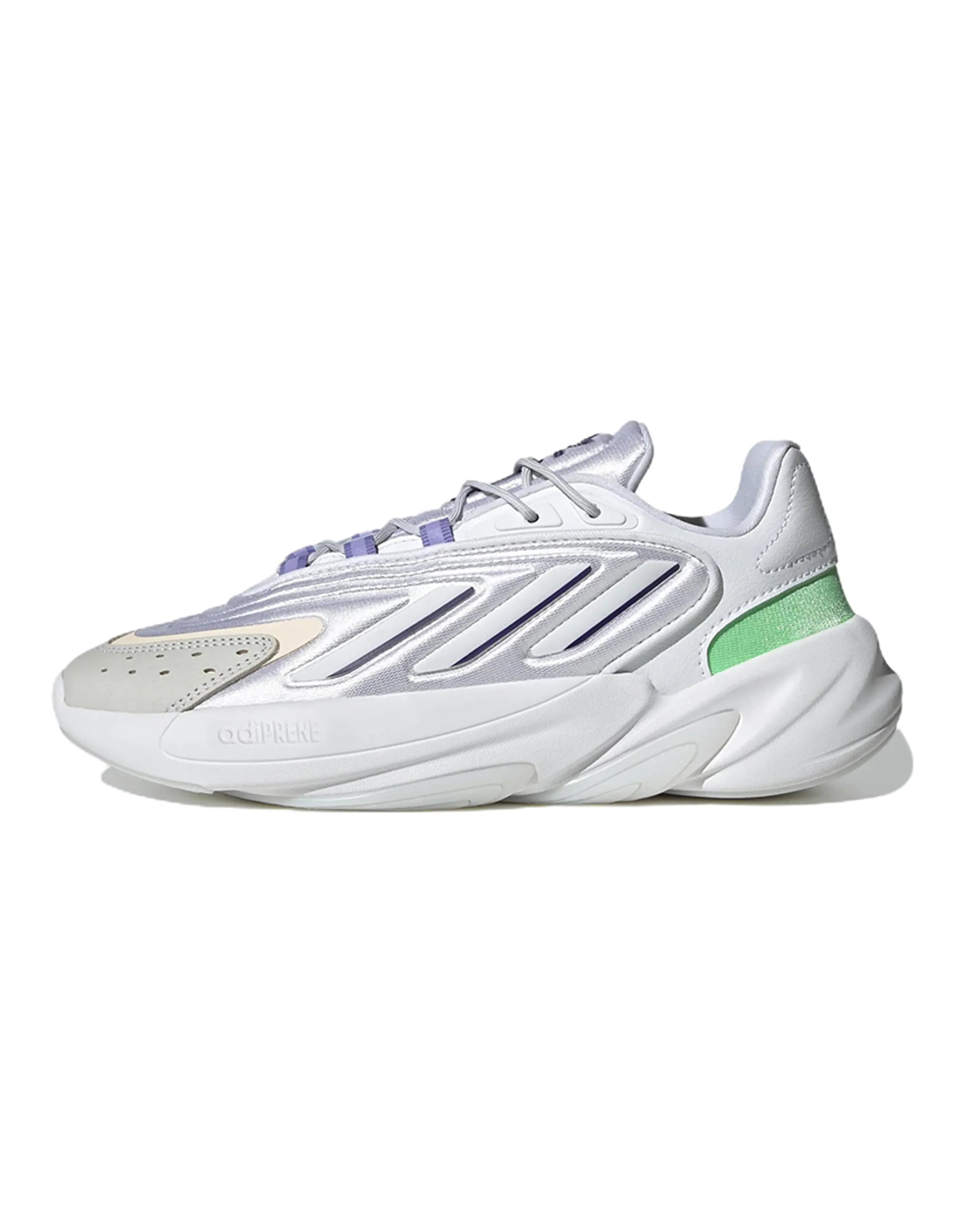 Adidas Originals Ozelia Cloud White Dark Purple Beam Green Women's