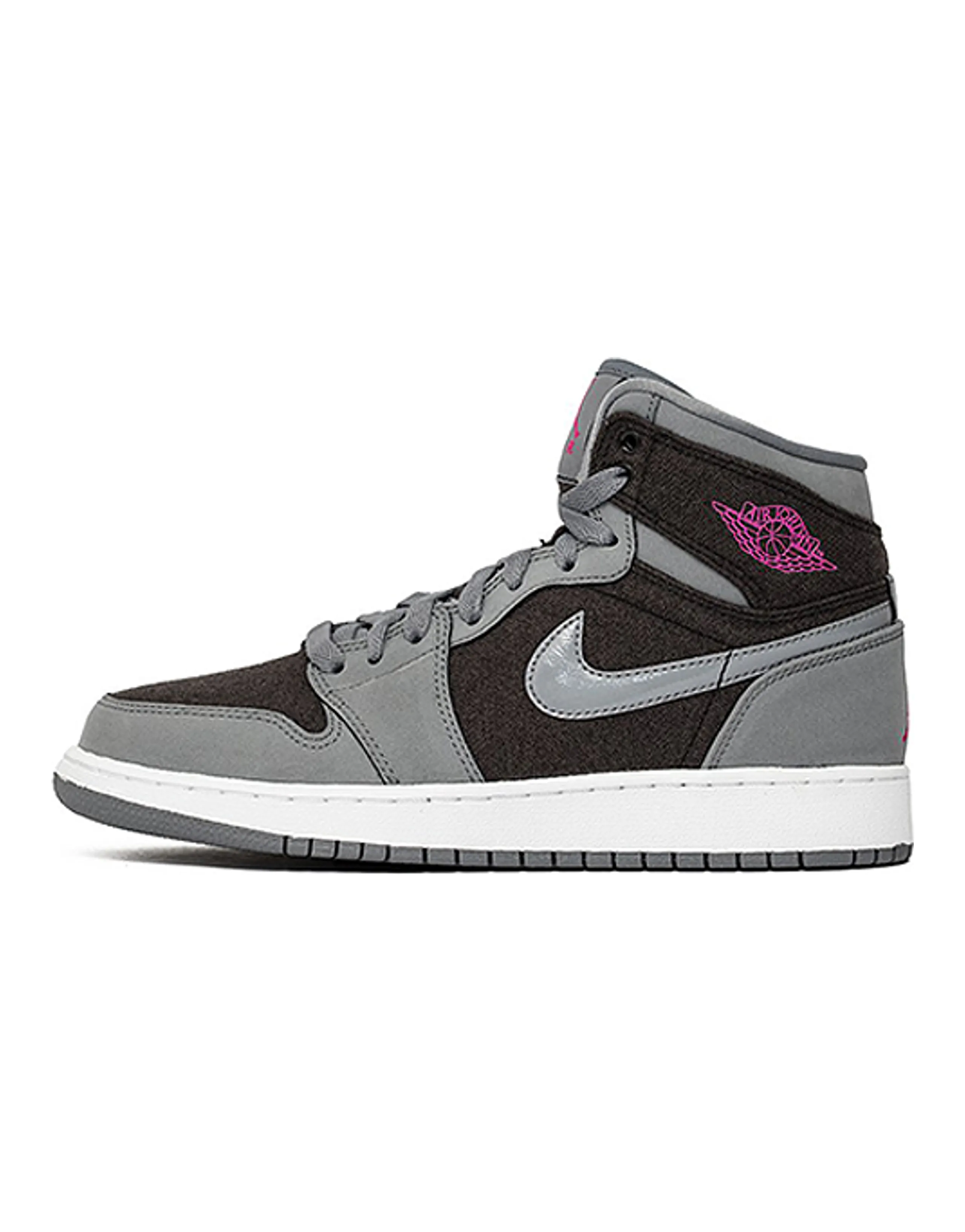 Jordan 1 Retro High GS Cool Grey Vivid Pink