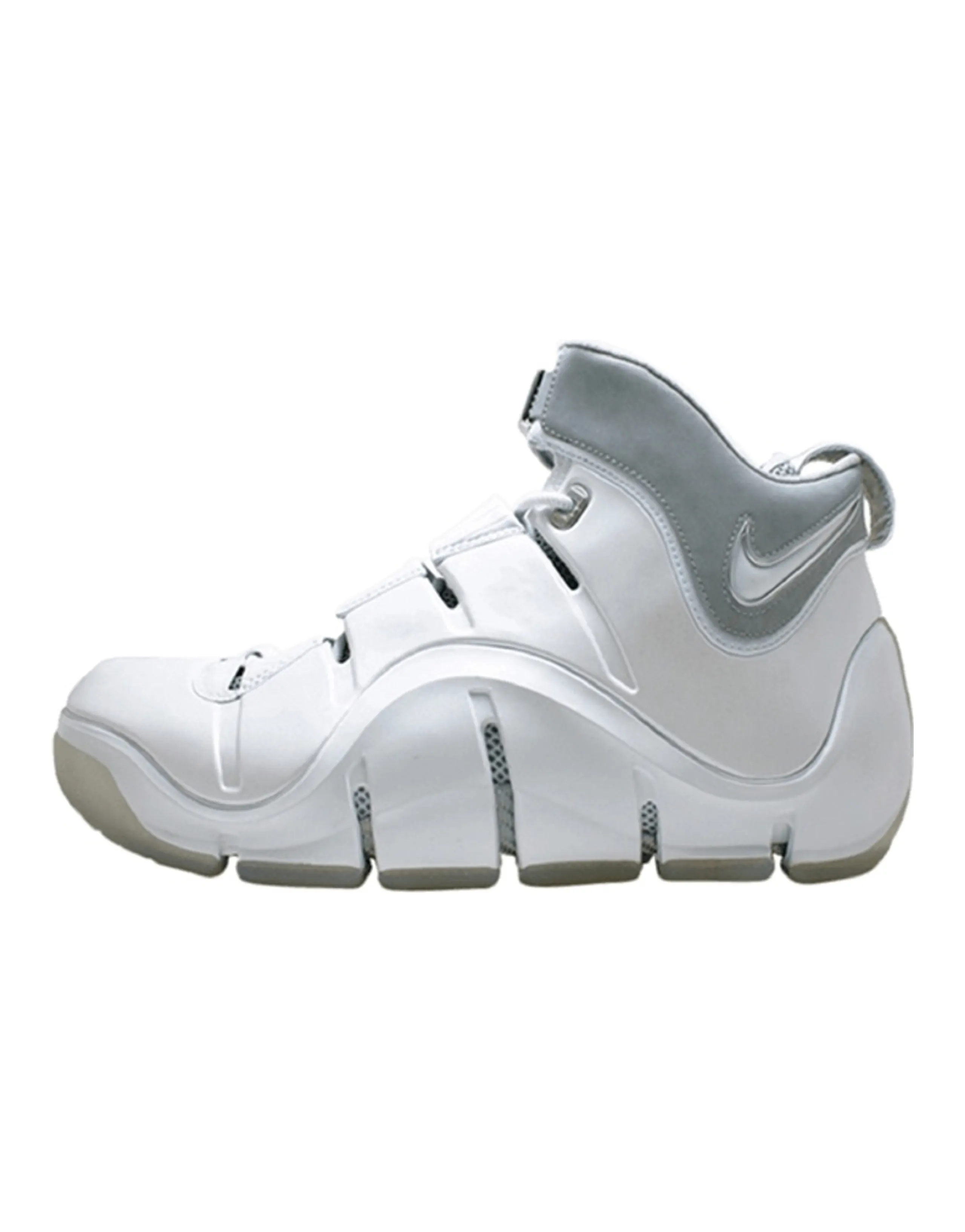 Nike LeBron 4 White Chrome