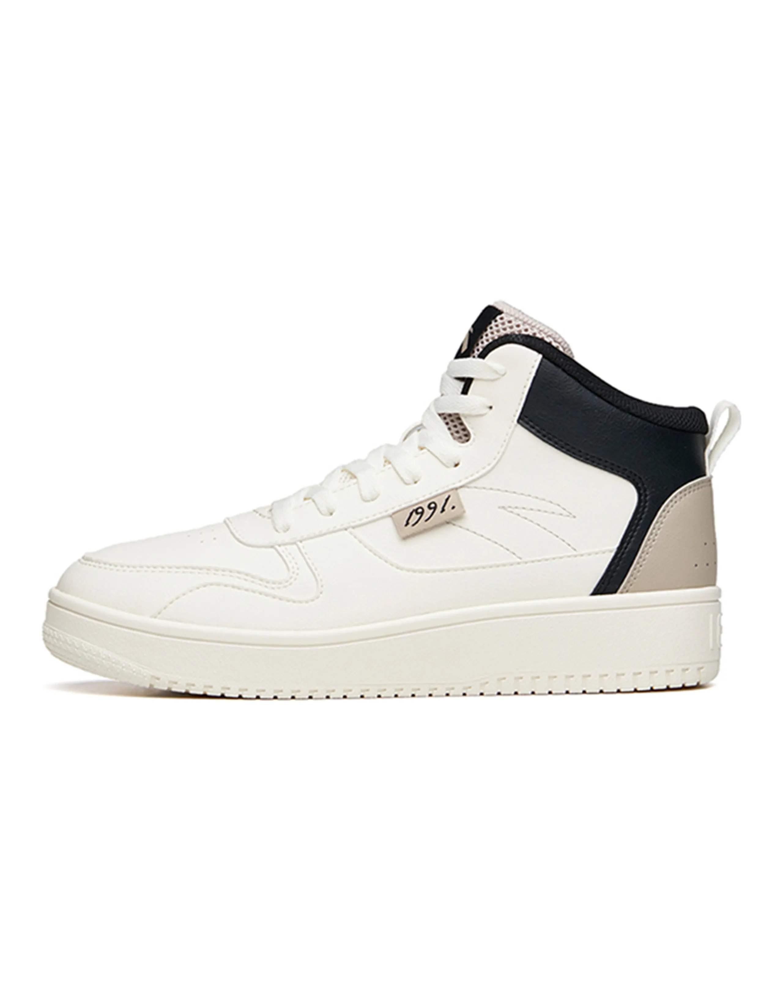 Anta Life Collection Skateboard Shoes White Black